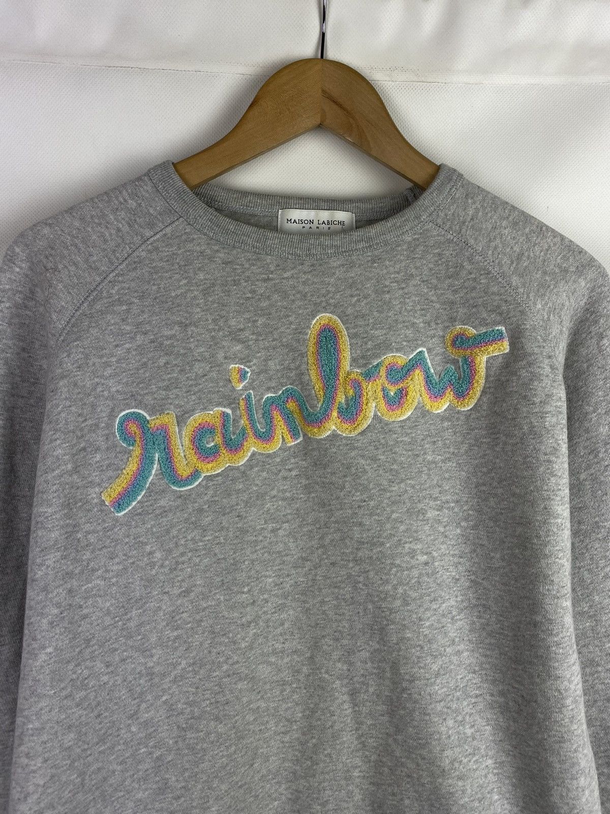 Maison Labiche Maison Labiche Rainbow ladies crewneck sweatshirt pullover Size M / US 6-8 / IT 42-44 - 8 Thumbnail