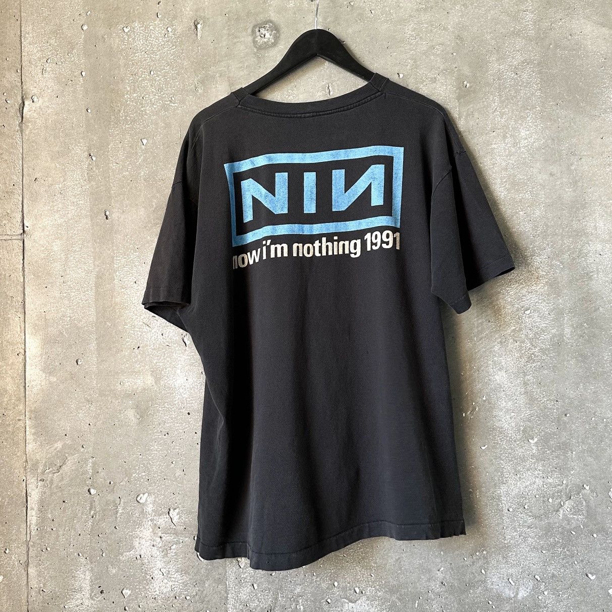 Band Tees 90s THRASHED NINE INCH NAILS “Now Im Nothing” T-Shirt Size US XL / EU 56 / 4 - 4 Thumbnail