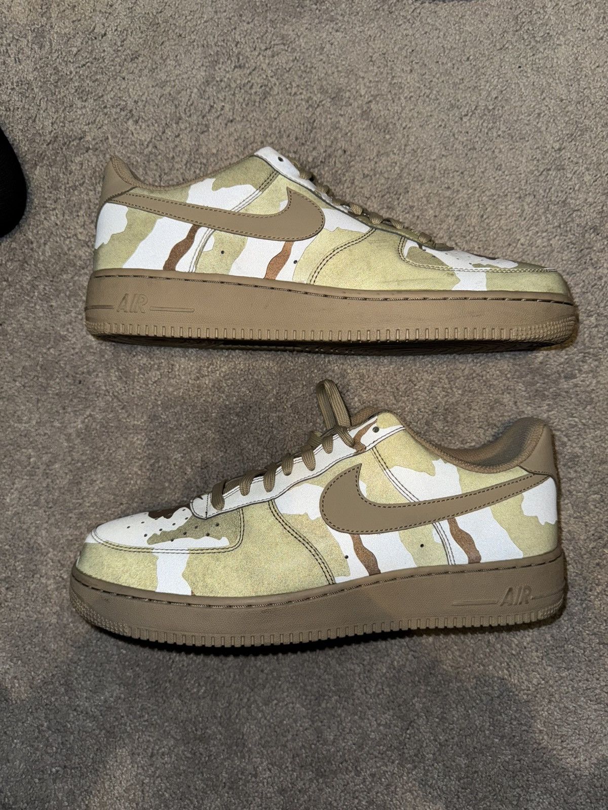 Nike × Nike SB Nike Air Force 1 Reflective Desert Camo Size US 11.5 / EU 44-45 - 1 Thumbnail