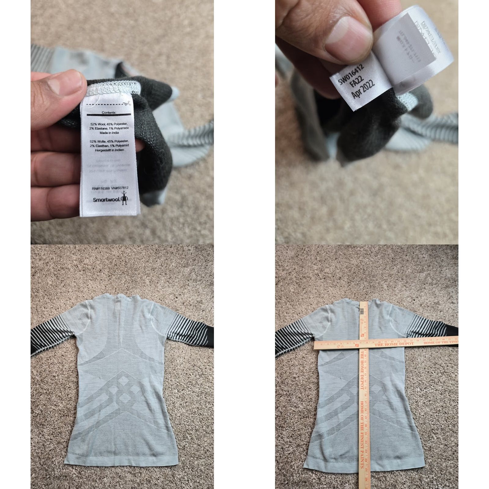 Smartwool SmartWool Shirt Womens Small Blue Intraknit 200 Long Sleeve Pullover Wool Blend Shirt Womens Small Blue Intraknit 200 Long Sleeve Pullover Wool Blend Size S / US 4 / IT 40 - 8 Thumbnail