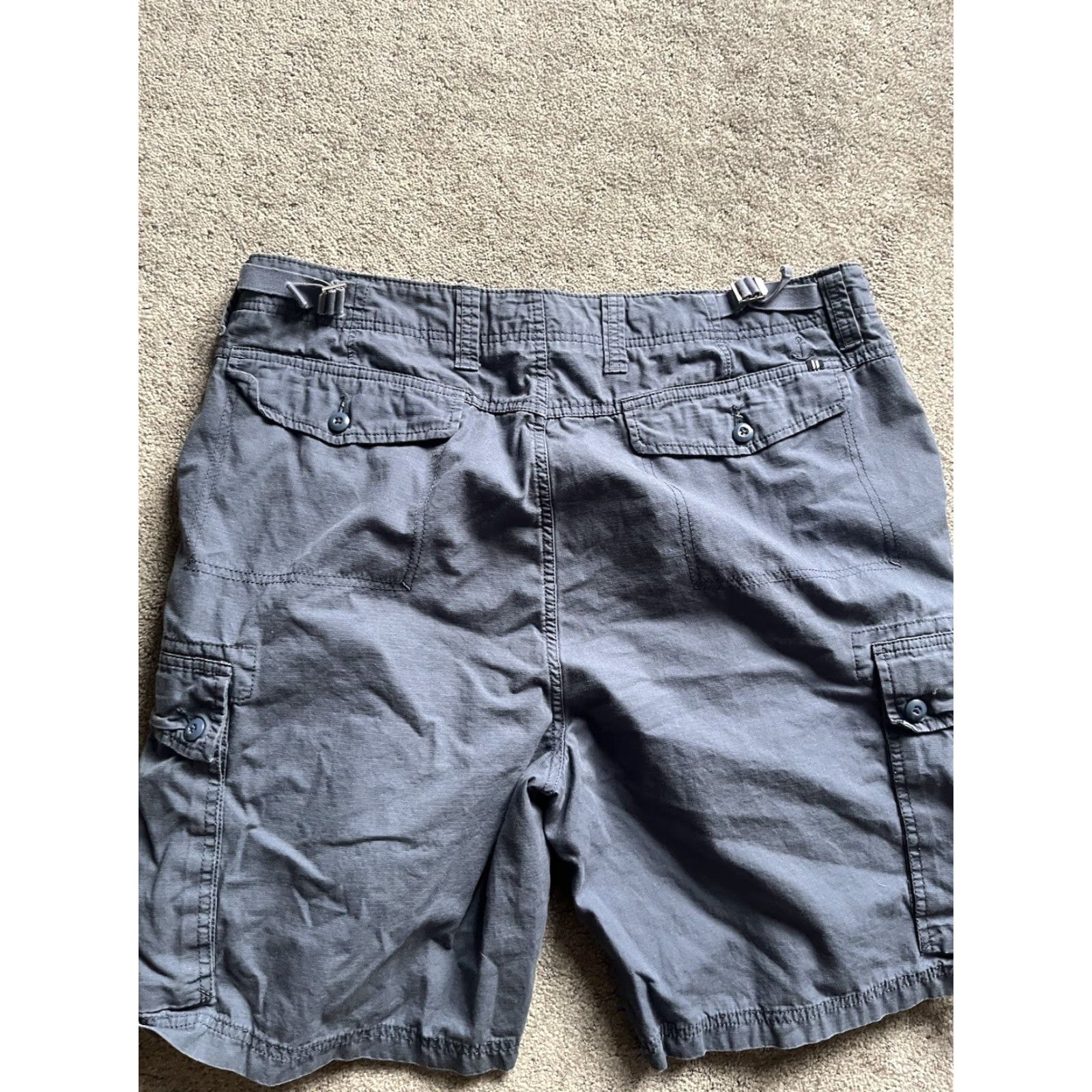 Nautica Nautica Shorts Mens 38 Blue Cotton Cargo Pockets Casual Nautical Size US 38 / EU 54 - 2 Thumbnail