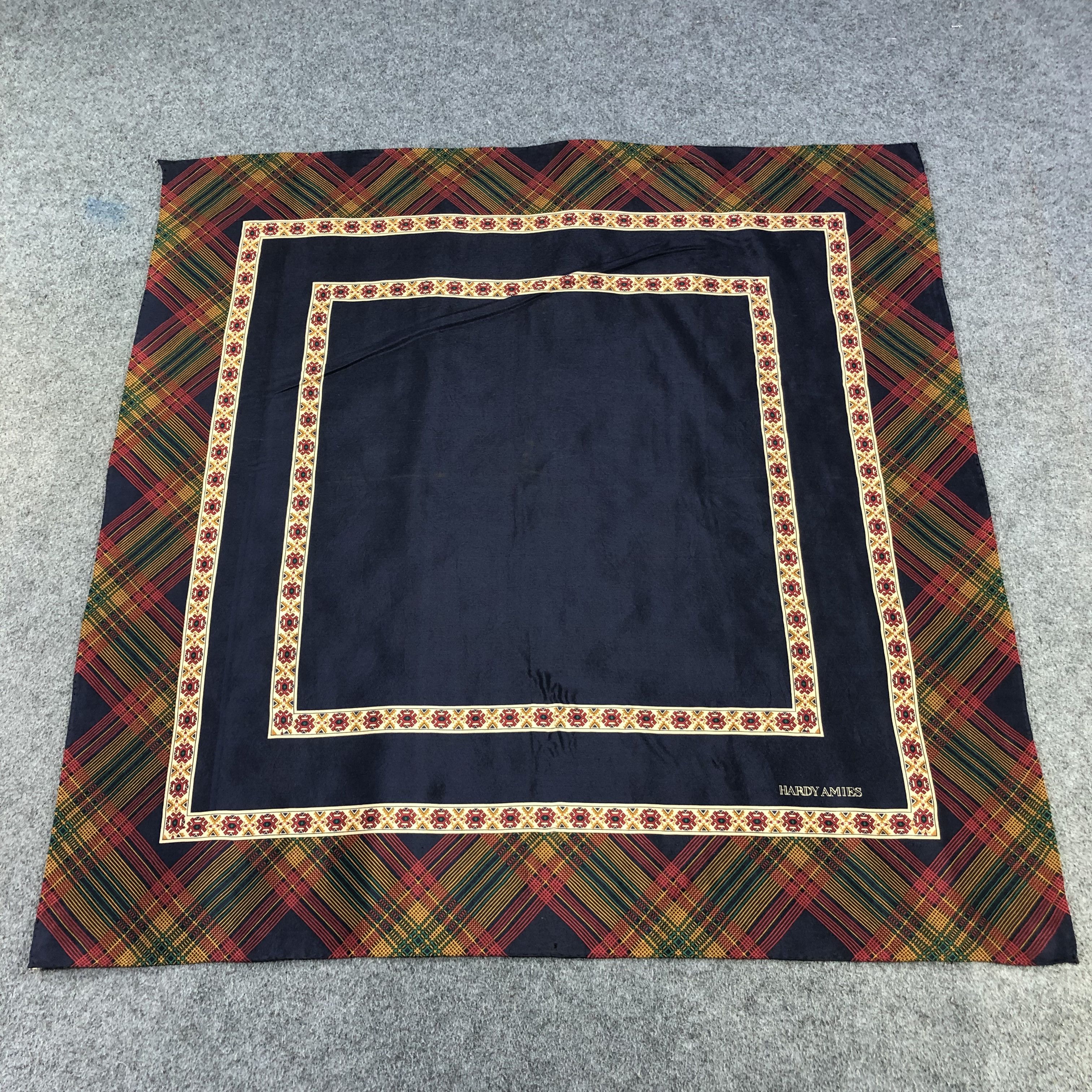 Hardy Amies Hardy Amies Silk Scarf M888 Size ONE SIZE - 1 Thumbnail