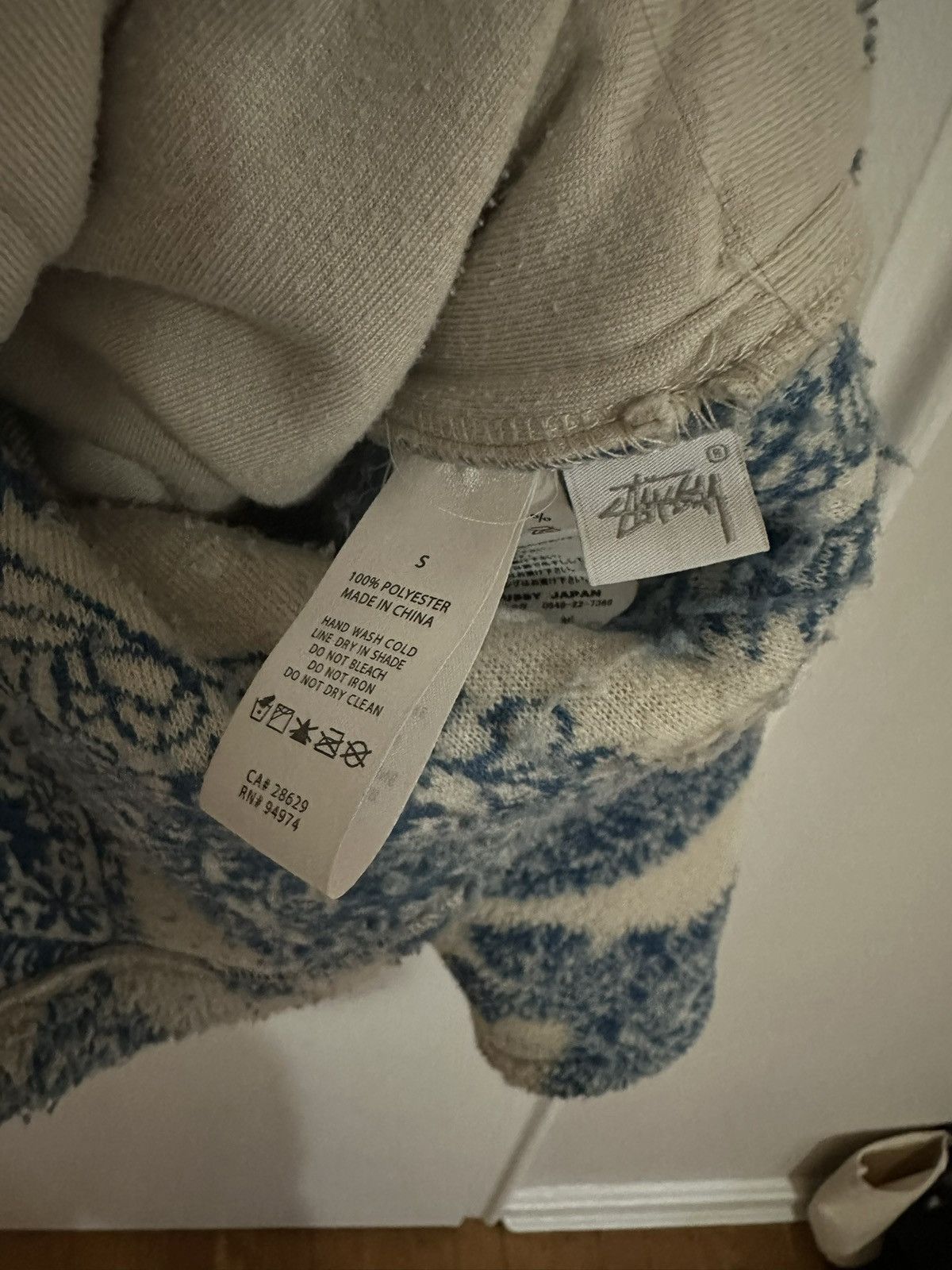 Stussy Stussy Paisley Sherpa Jacket Size US S / EU 44-46 / 1 - 4 Thumbnail