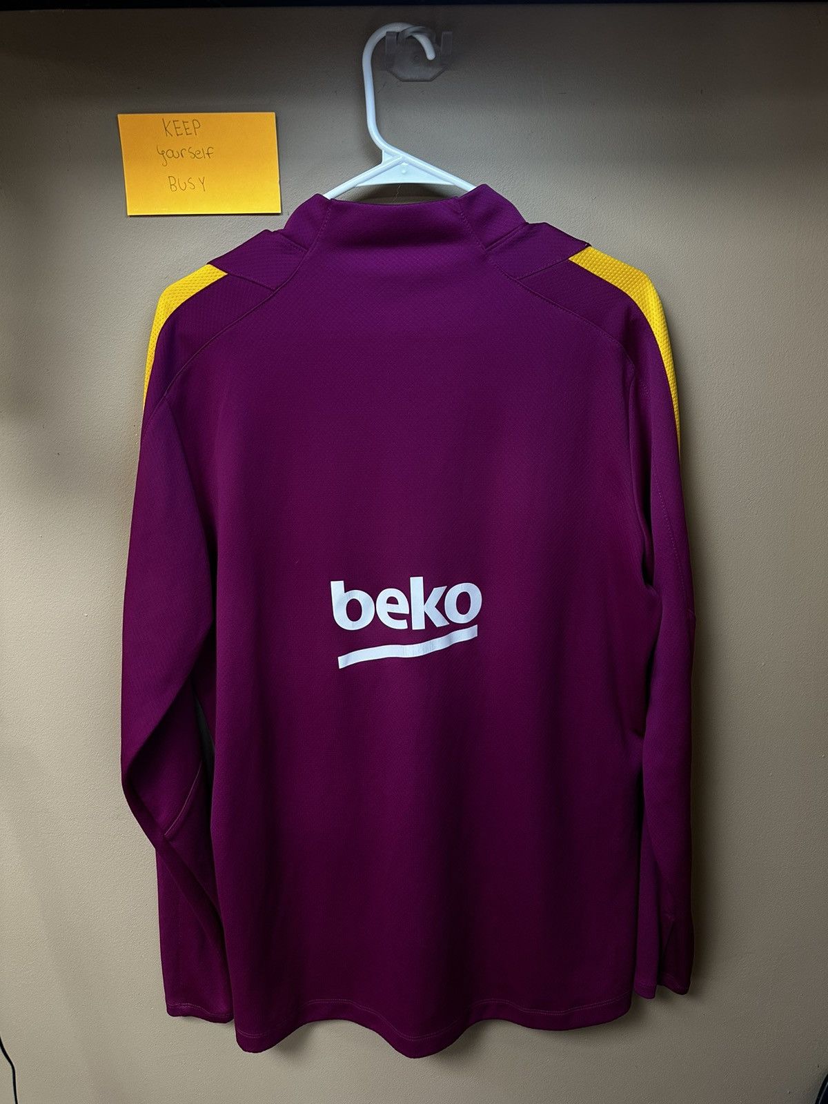 Nike F.C Barcelona training long sleeve Size US L / EU 52-54 / 3 - 5 Thumbnail
