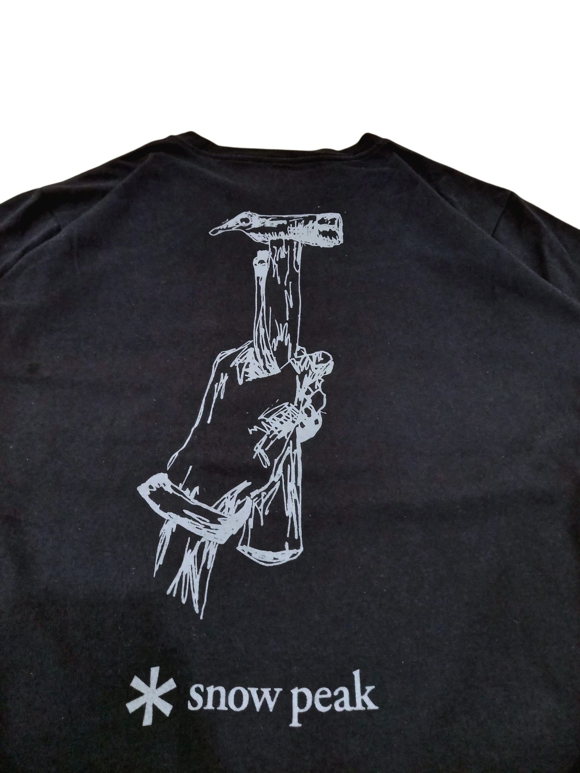 Snow Peak Snow Peak Peg & Hammer Tee Size US L / EU 52-54 / 3 - 3 Thumbnail
