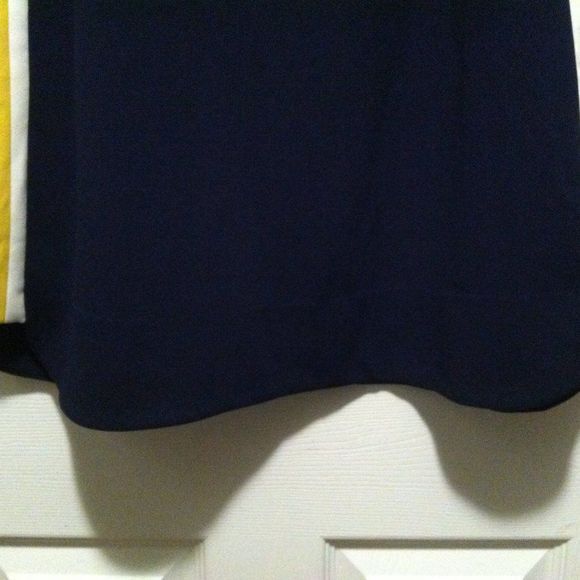 Vince Camuto VINCE CAMUTO WOMEN'S NEW NAVY 94%POLYESTER DRESS SIZE:12 Size XL / US 12-14 / IT 48-50 - 7 Thumbnail