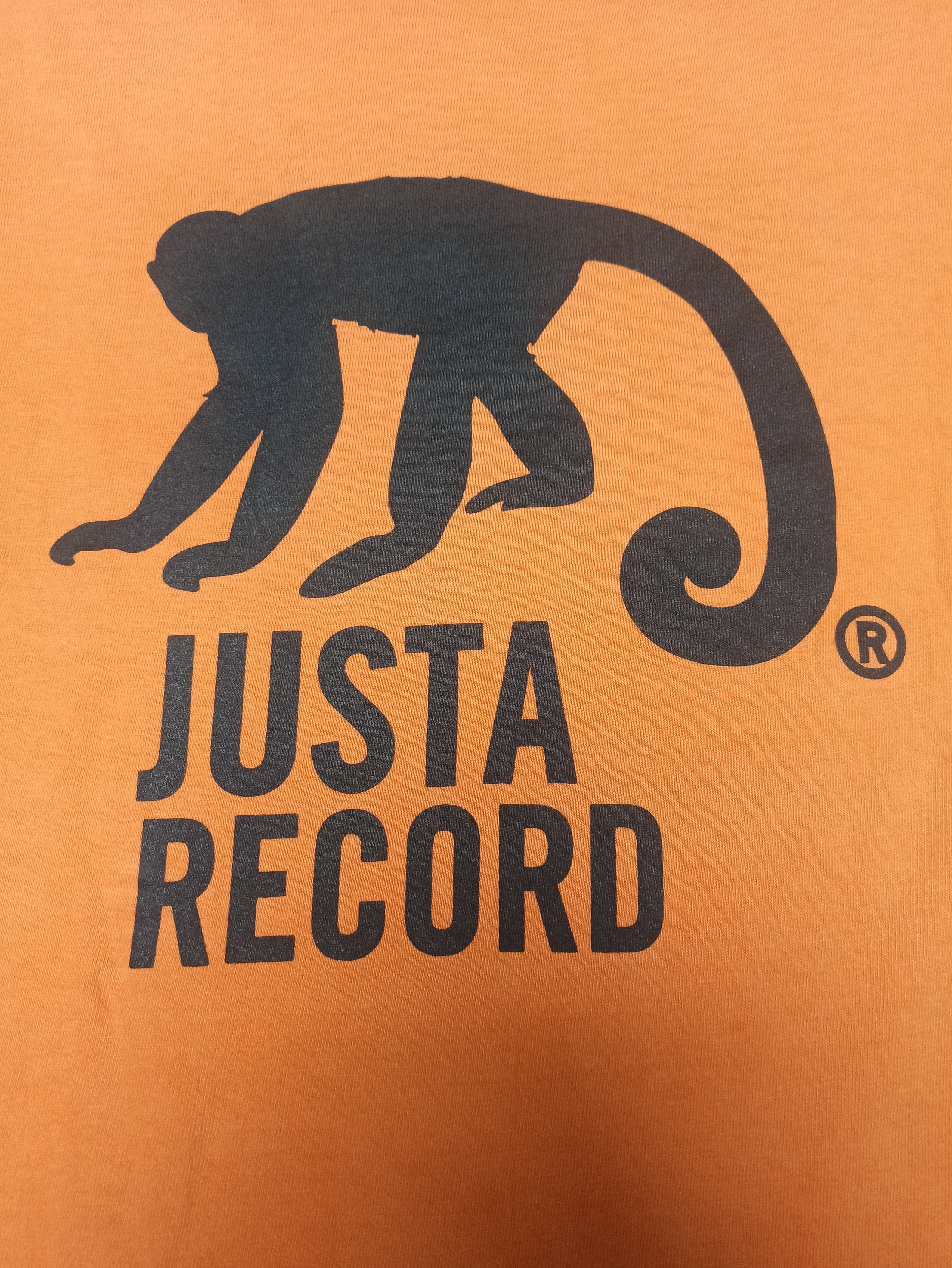 Hanes × Vintage Vintage Tshirt 90's Marchandise Justa Record Reggae Size US M / EU 48-50 / 2 - 2 Thumbnail