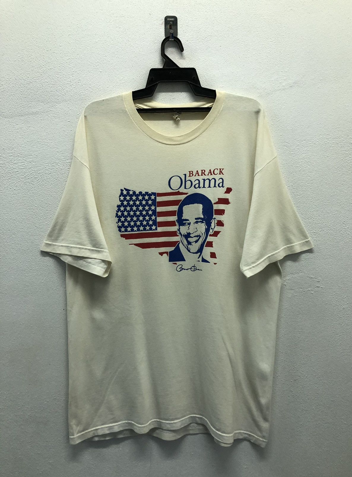 Vintage Vintage Barack Obama T-Shirt Size US XL / EU 56 / 4 - 1 Thumbnail