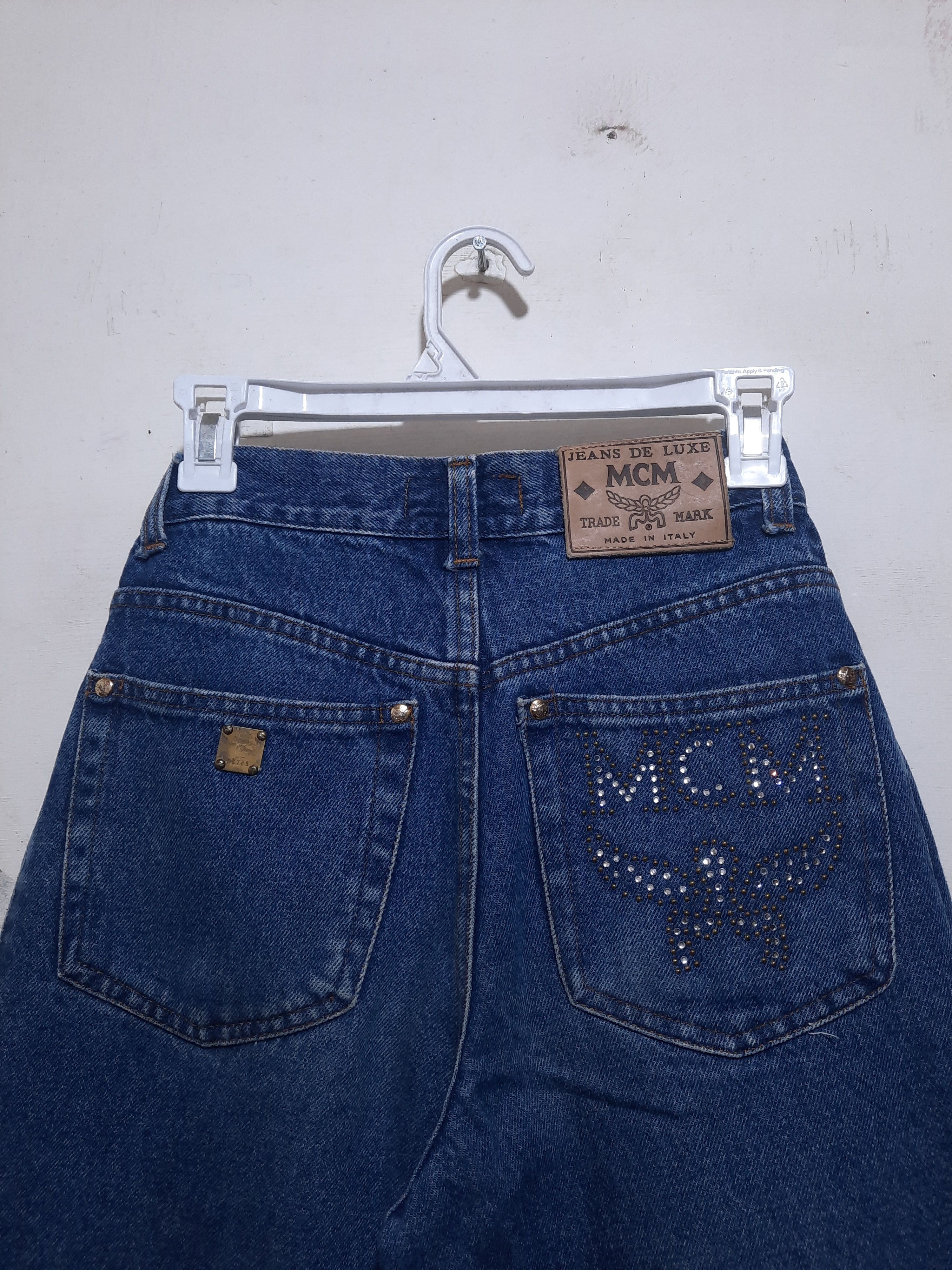 MCM Vintage MCM Denim Pants Size 26" / US 2 / IT 38 - 3 Thumbnail