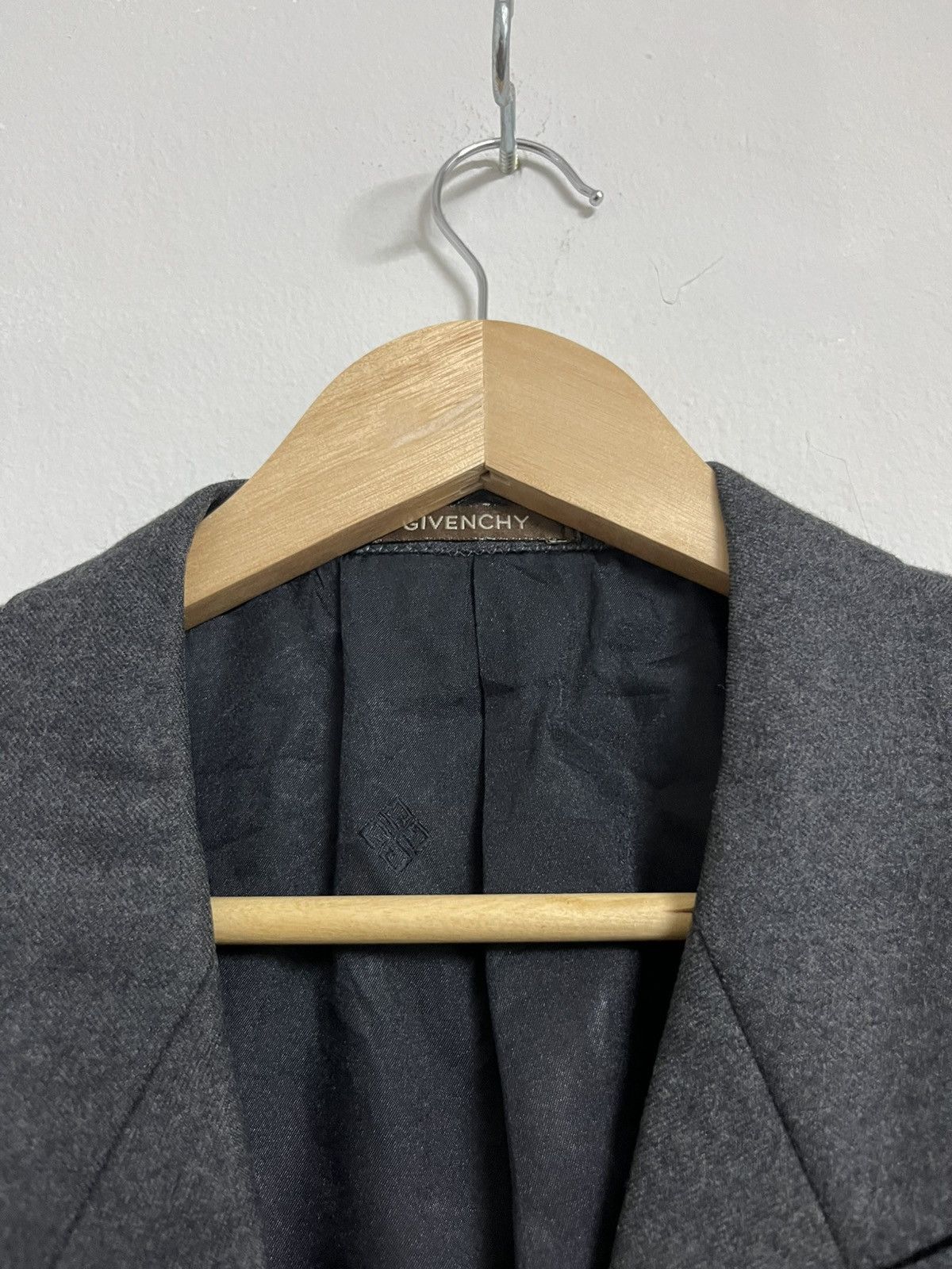 Givenchy 💥Authentic Vintage Givenchy Double Breasted Wool Blazers Size US M / EU 48-50 / 2 - 10 Thumbnail