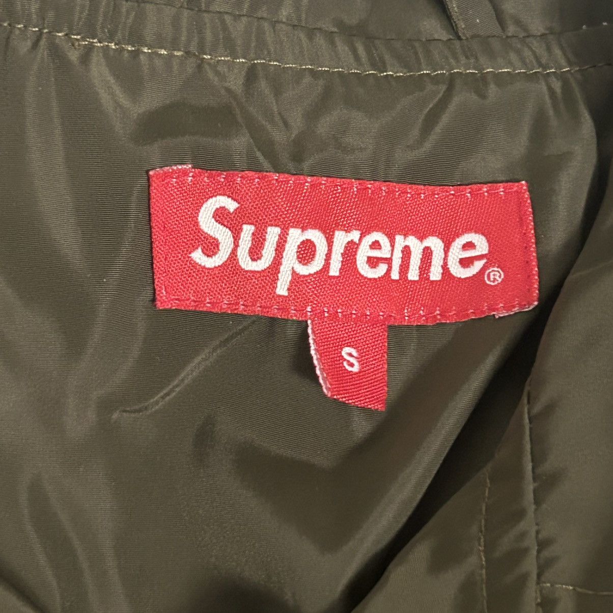 Supreme Supreme Spin Logo Coach Jacket Size Small Size US S / EU 44-46 / 1 - 3 Thumbnail