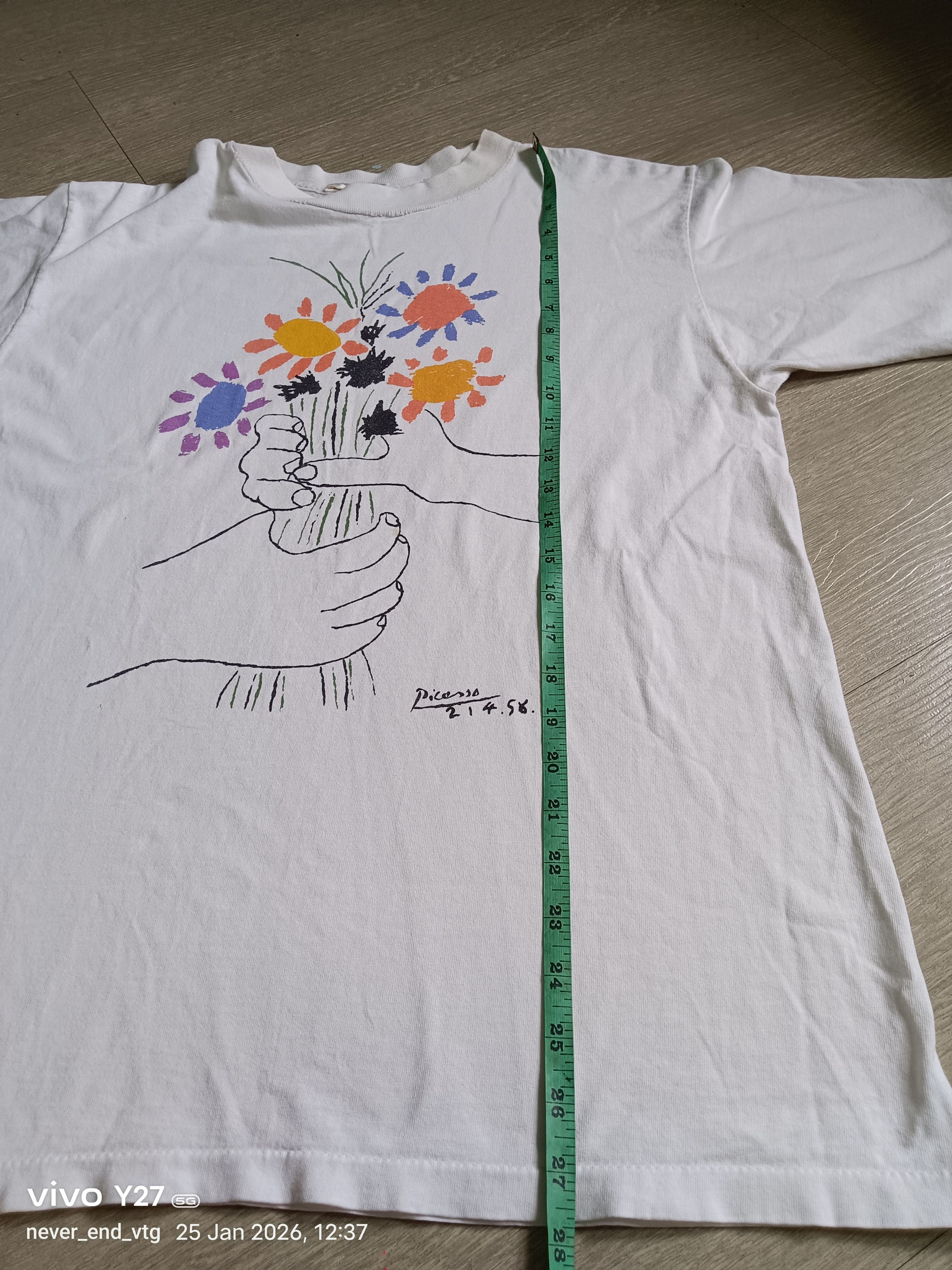Vintage Vintage Pablo Picasso Bouquet of Peace Size US M / EU 48-50 / 2 - 9 Thumbnail
