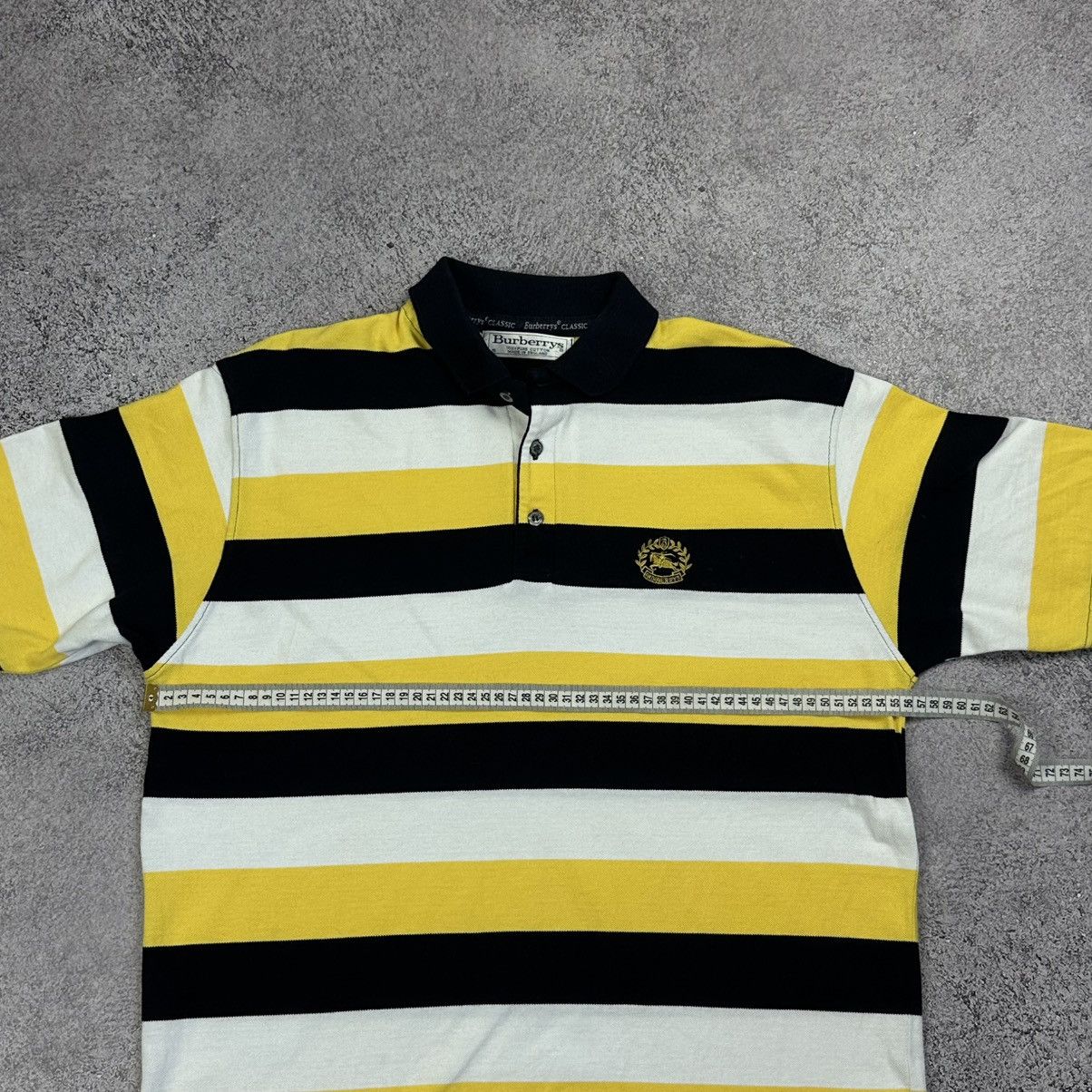 Burberry BURBERRYS Men Striped Polo Shirt Cotton Blend Logo Size US S / EU 44-46 / 1 - 8 Thumbnail