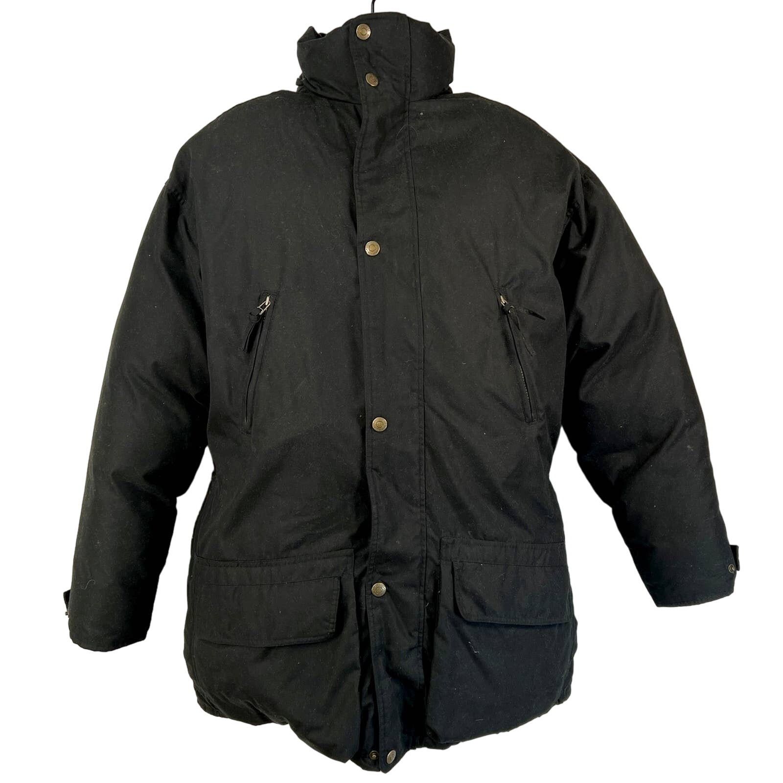 Eddie Bauer Eddie Bauer Down Coat Men's Tall Black Puffer Size US L / EU 52-54 / 3 - 1 Thumbnail