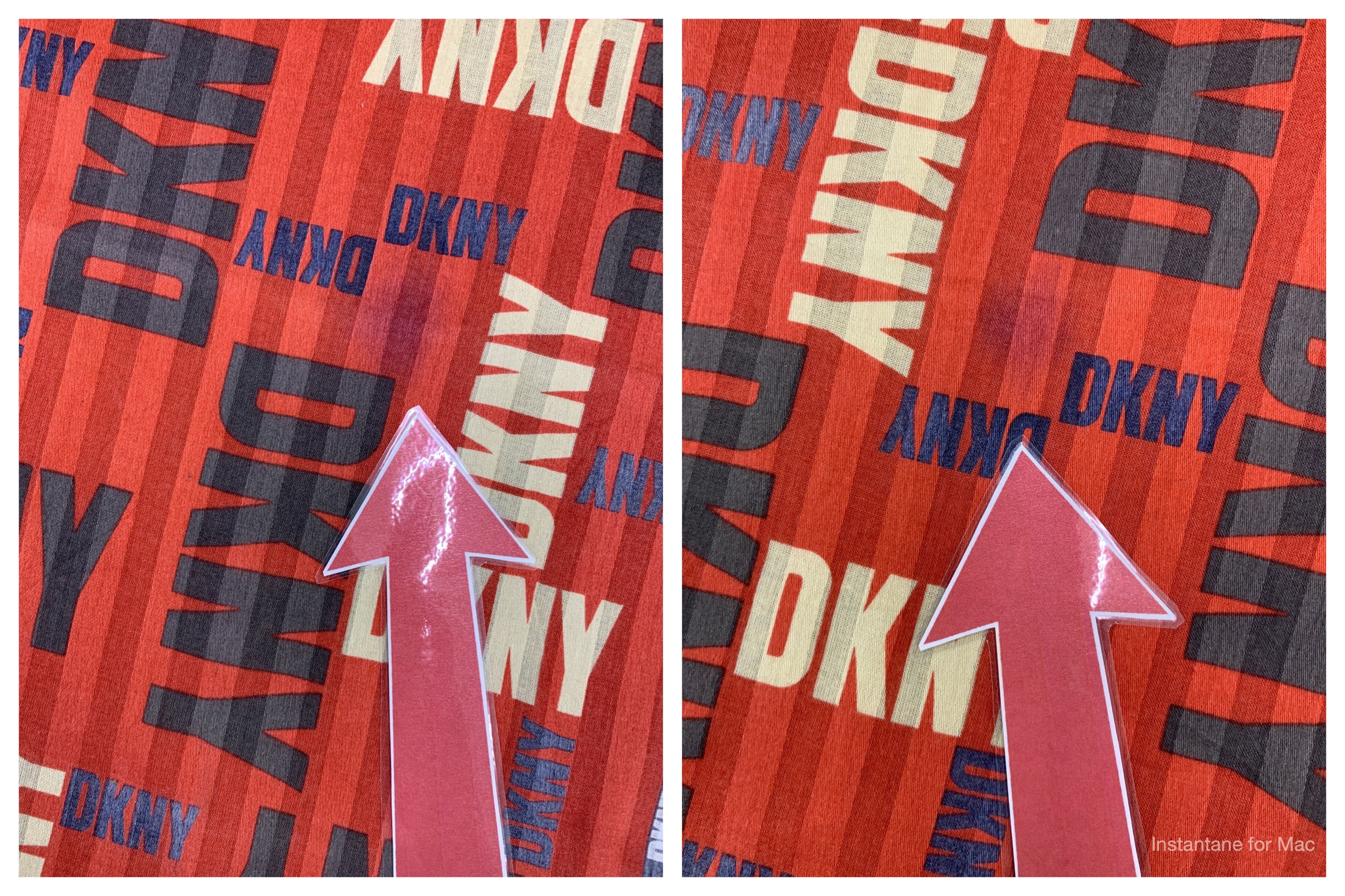 DKNY × Vintage Vintage DKNY Monogram Scarf Handkerchief - HKA971 Size ONE SIZE - 10 Thumbnail