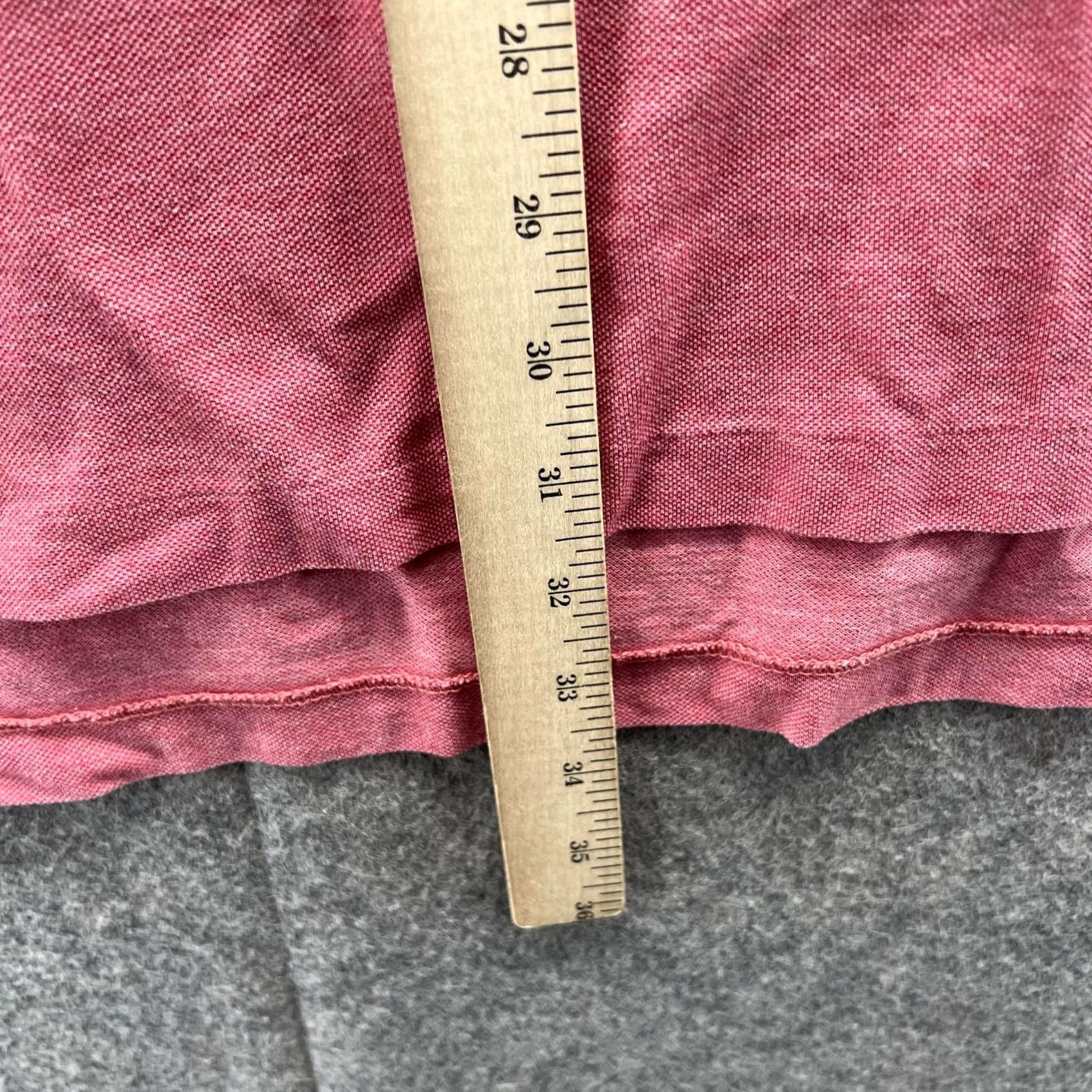 Ralph Lauren Ralph Lauren Polo Shirt Men XL Pink Long Sleeve Golf Pony Shirt Size US XL / EU 56 / 4 - 6 Thumbnail