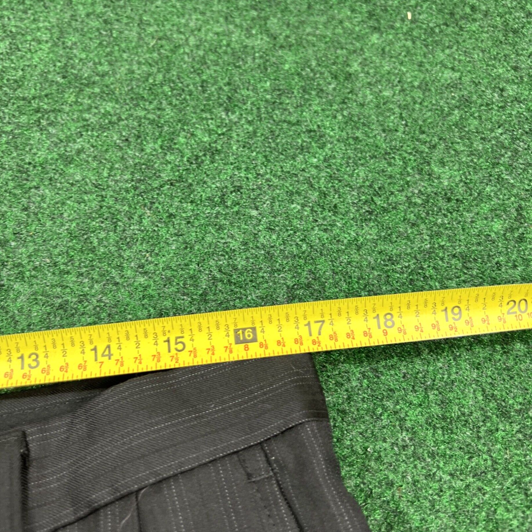 Hart Schaffner Marx mens black HART SCHAFFNER MARX dress suit pants trousers 34X32 Size 34R - 5 Thumbnail