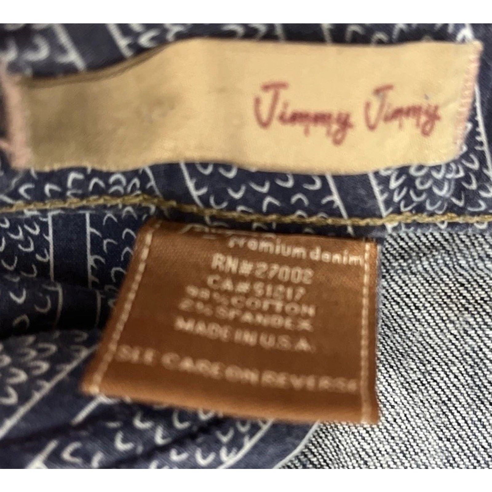 Paige Paige Maternity Women's Jeans Sz 31 Jimmy Jimmy Boot Cut Size 31" - 4 Thumbnail