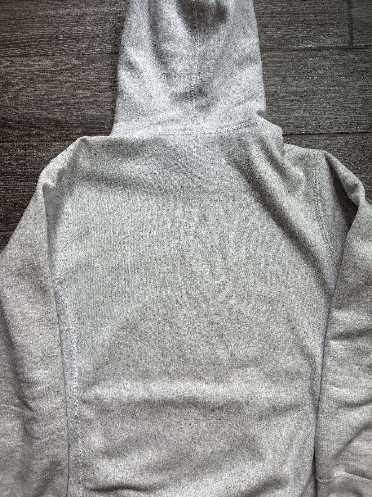 Supreme SS19 Supreme Apple Hooded Sweatshirt Ash Grey Medium Size US M / EU 48-50 / 2 - 12 Thumbnail