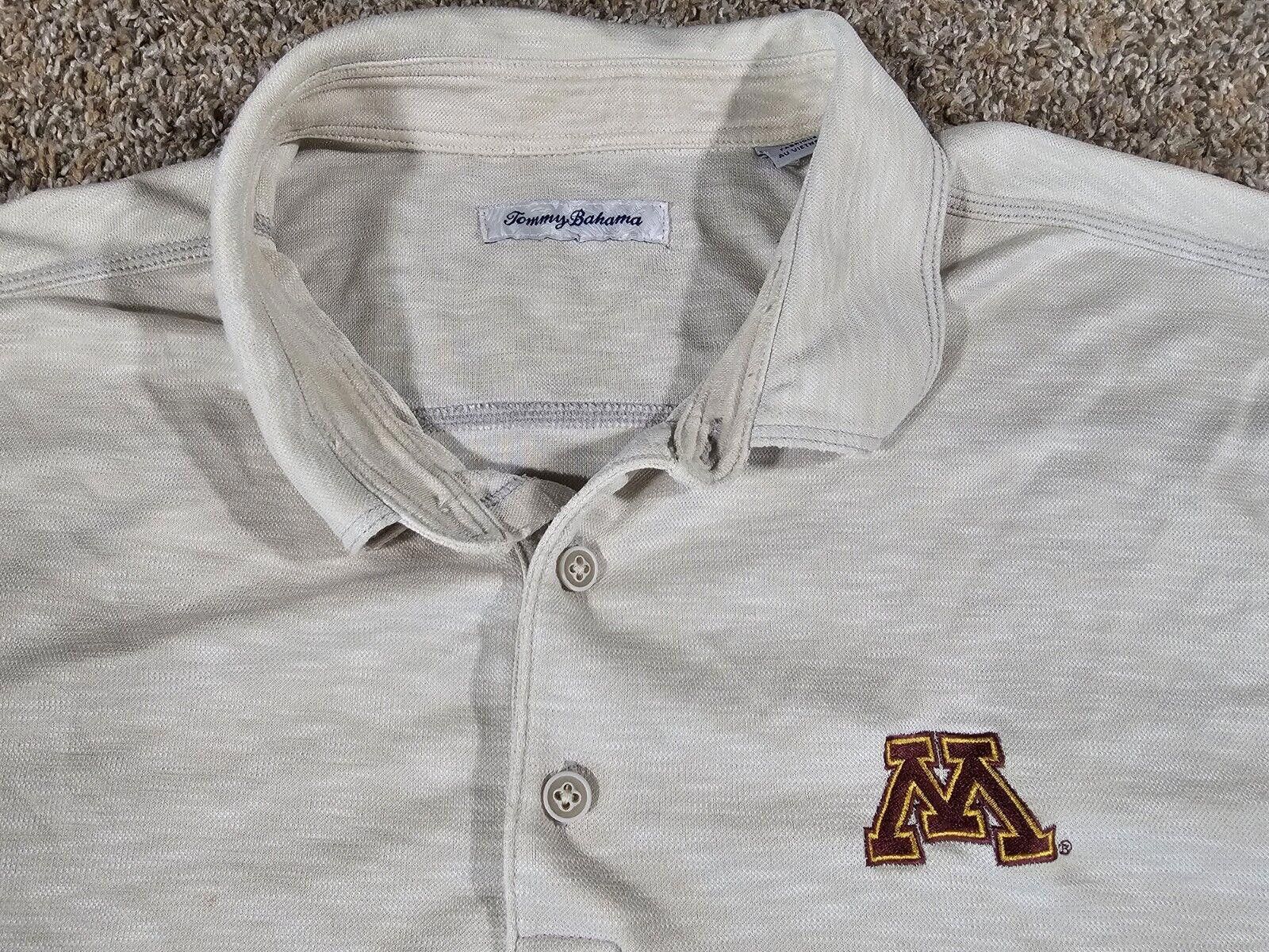 Tommy Bahama Tommy Bahama Minnesota Gophers polo shirt XXL Size US XXL / EU 58 / 5 - 2 Thumbnail