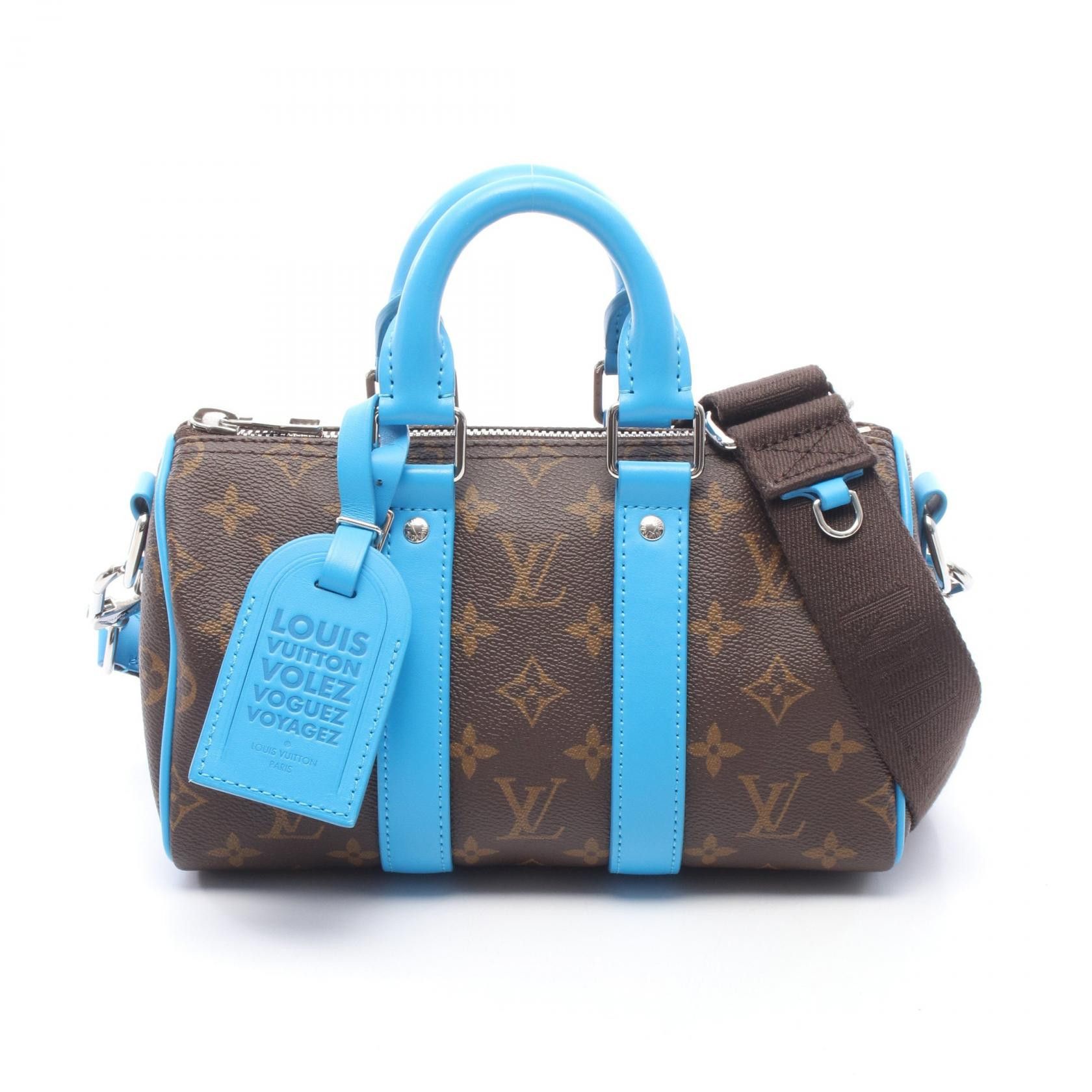 Louis Vuitton Louis Vuitton Louis Vuitton Keepall Bandouliere 25 Monogram Macassar 2way bag Textile Handbag M12609 DUTY FREE for USA Size ONE SIZE - 1 Thumbnail