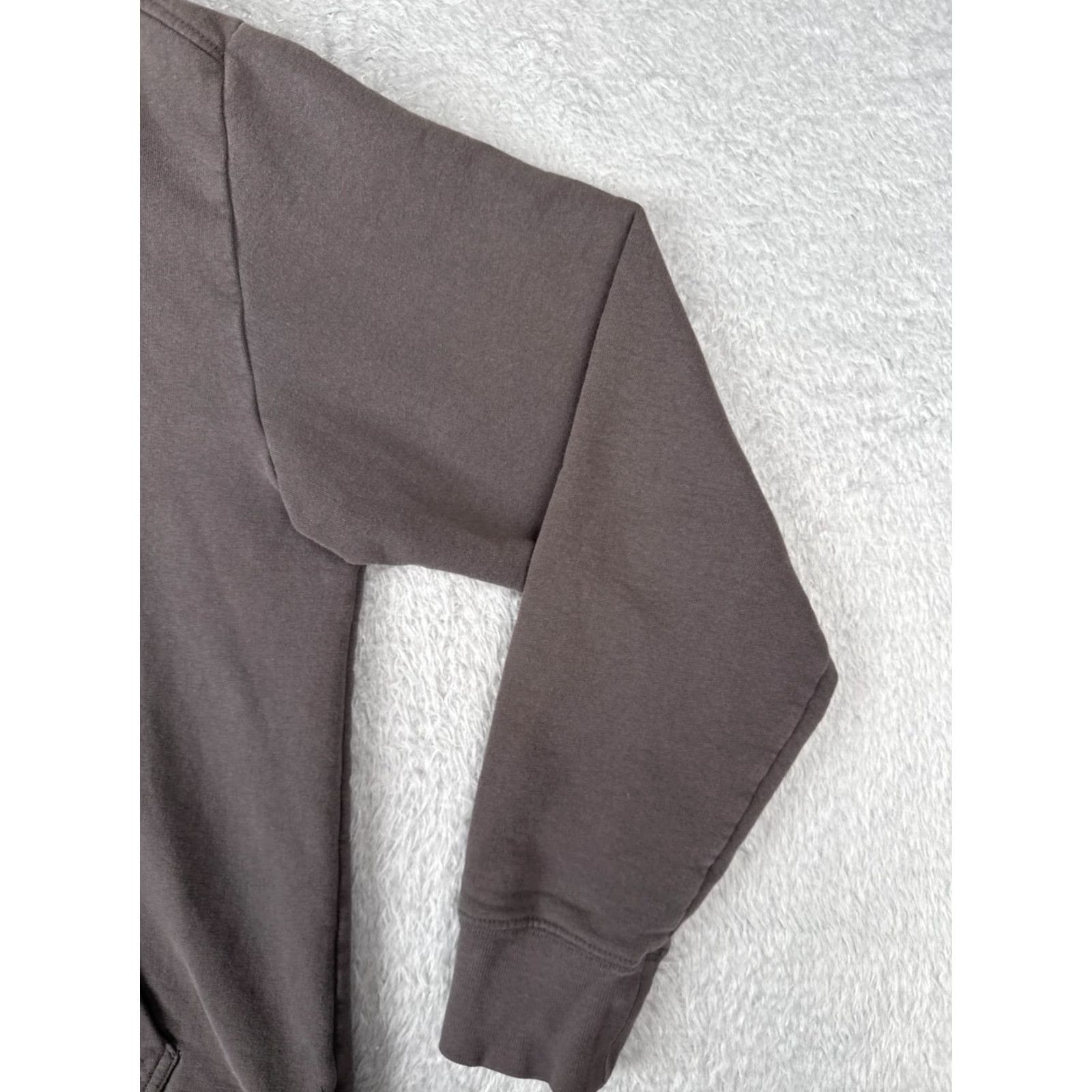 The North Face The North Face Hoodie Men Medium Brown Cotton Blend Pullover Zip Lightweight Logo Classic Sports Size US M / EU 48-50 / 2 - 2 Thumbnail