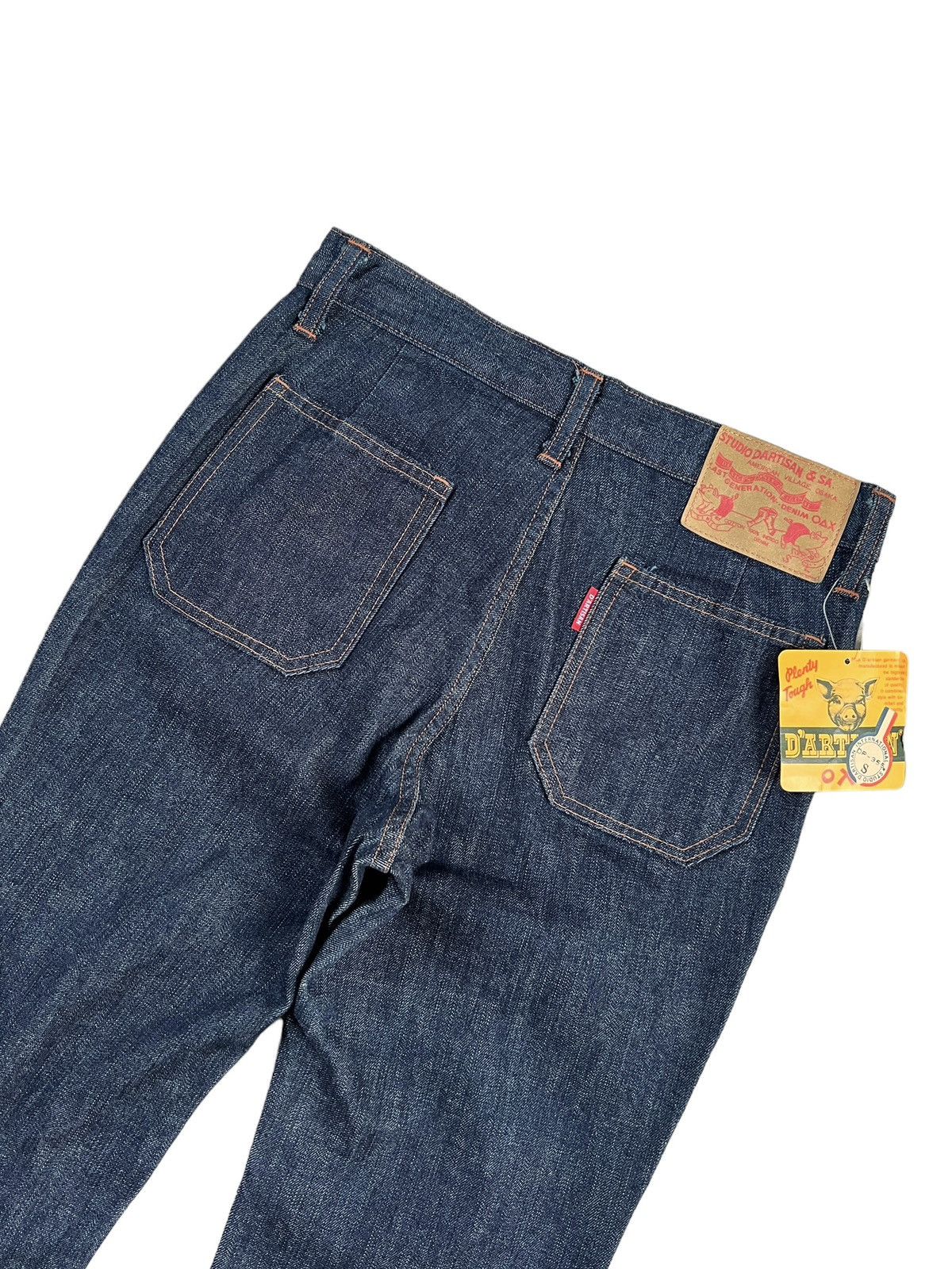Japanese Brand × Studio D'Artisan × Vintage Vintage Studio D’Artisan Boot Cut Bush Pants Jeans Size 28" / US 6 / IT 42 - 1 Thumbnail