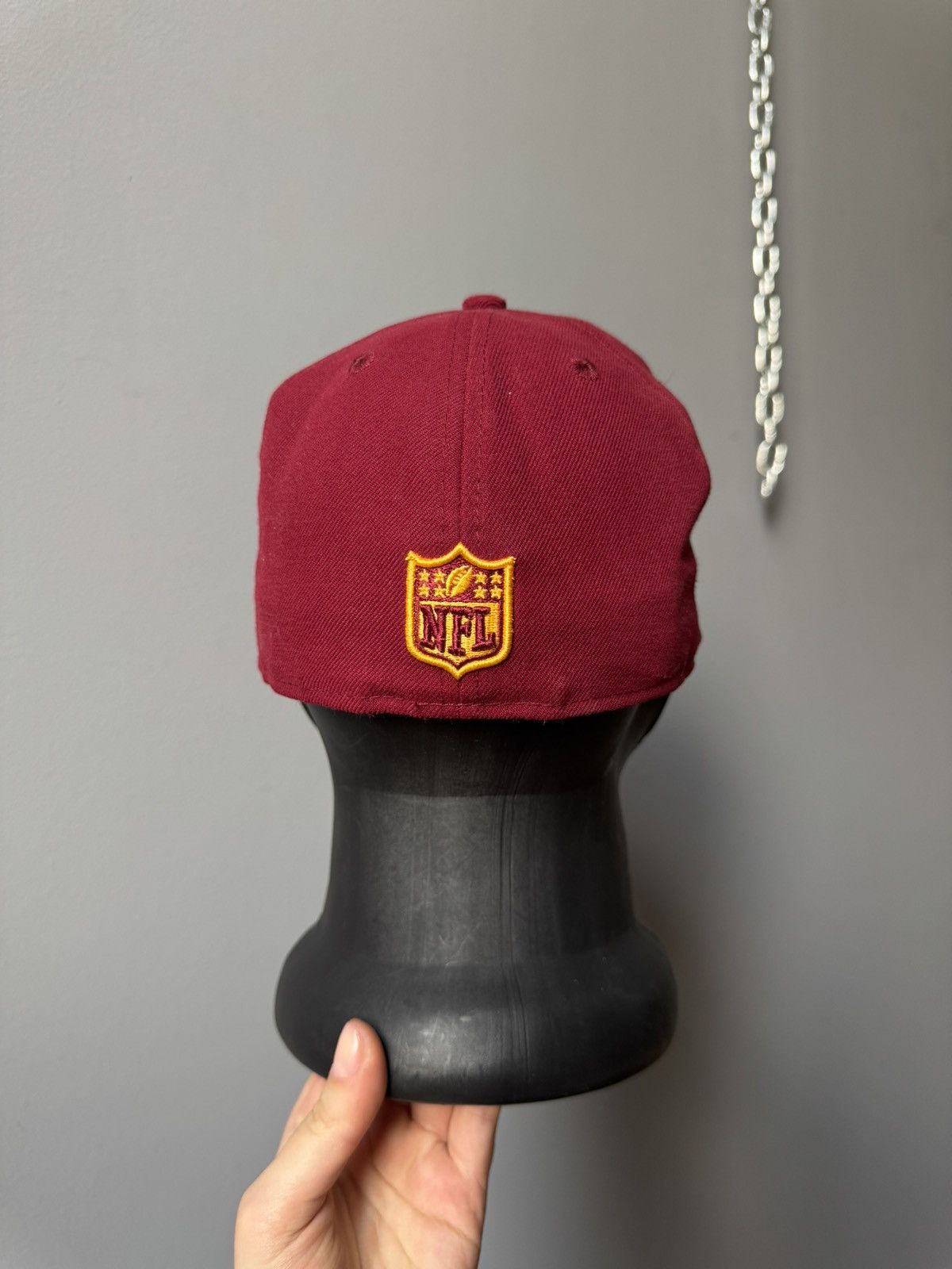 New Era NFL Washington Skins hat football fitted 7 Embroidered Size ONE SIZE - 7 Thumbnail