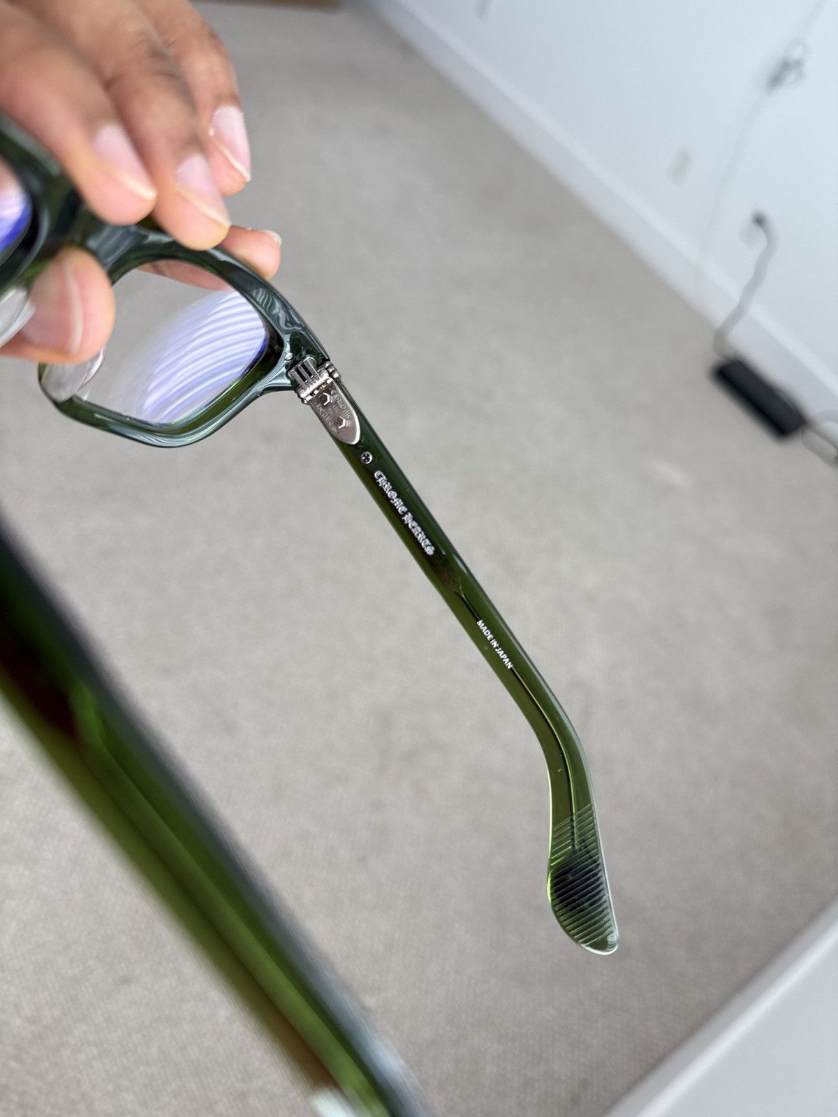 Chrome Hearts Chrome Hearts Glasses - Trypoleagain Size ONE SIZE - 8 Thumbnail