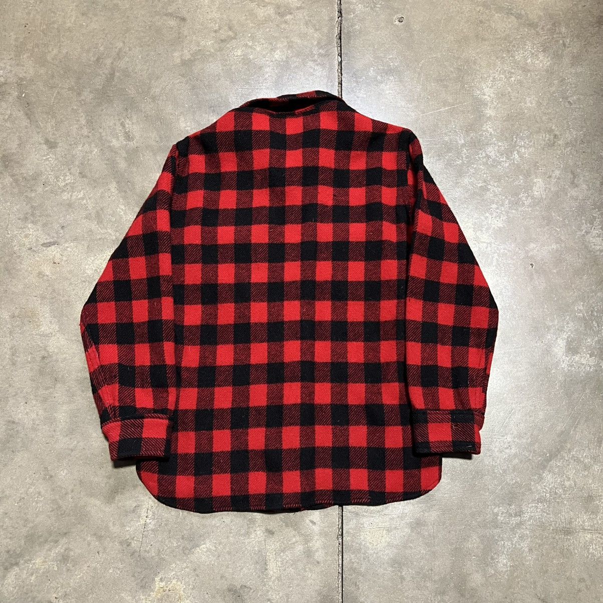 Woolrich Woolen Mills Vintage 70s Woolrich Buffalo Plaid Flannel Shirt Outdoor USA Size US M / EU 48-50 / 2 - 7 Thumbnail