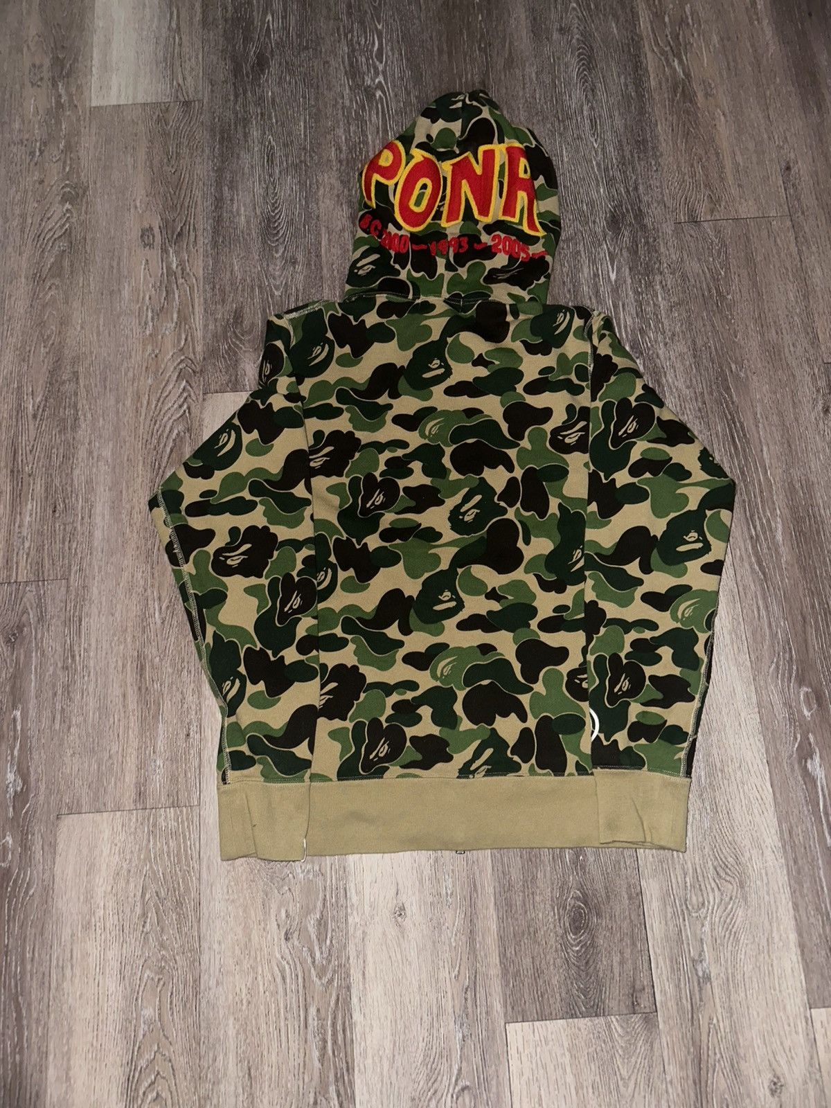 Bape ABC Camo 2nd Shark Full Zip Hoodie Size US M / EU 48-50 / 2 - 2 Thumbnail