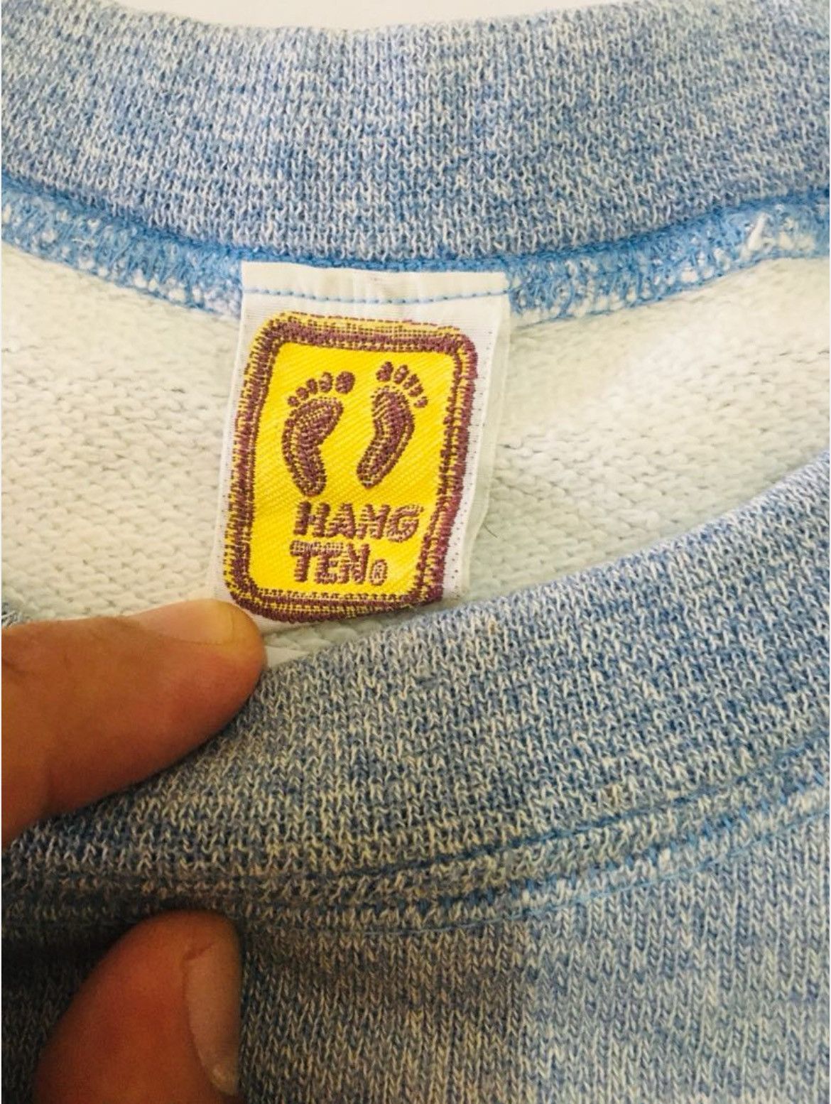 Hang Ten × Vintage Vintage Hang Ten Logo Sweatshirt Size US M / EU 48-50 / 2 - 3 Thumbnail