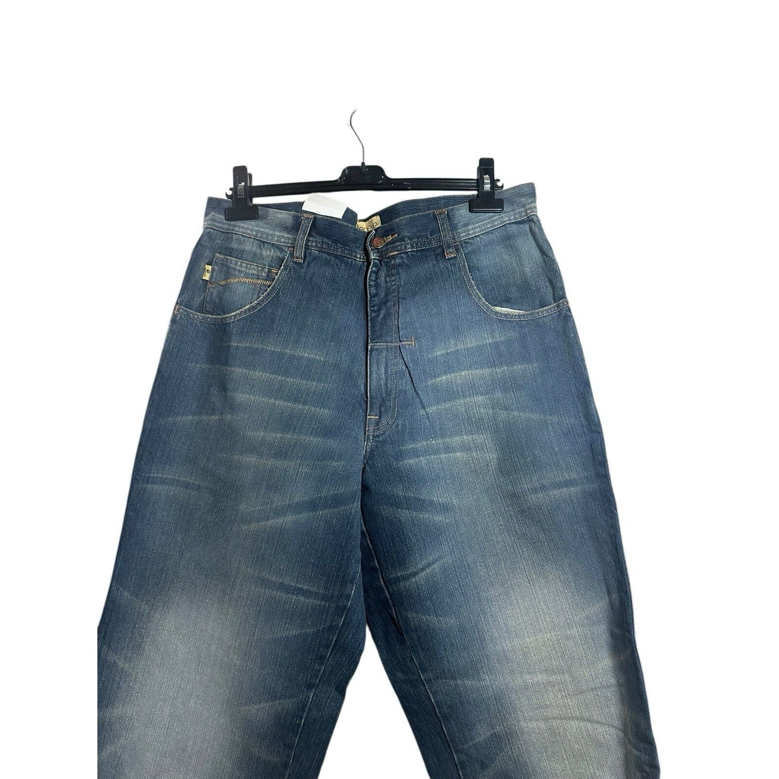 Pelle Pelle Vintage Pelle Pelle Baggy Jeans Men's Hip Hop Whiskering Y2K Size US 36 / EU 52 - 2 Thumbnail