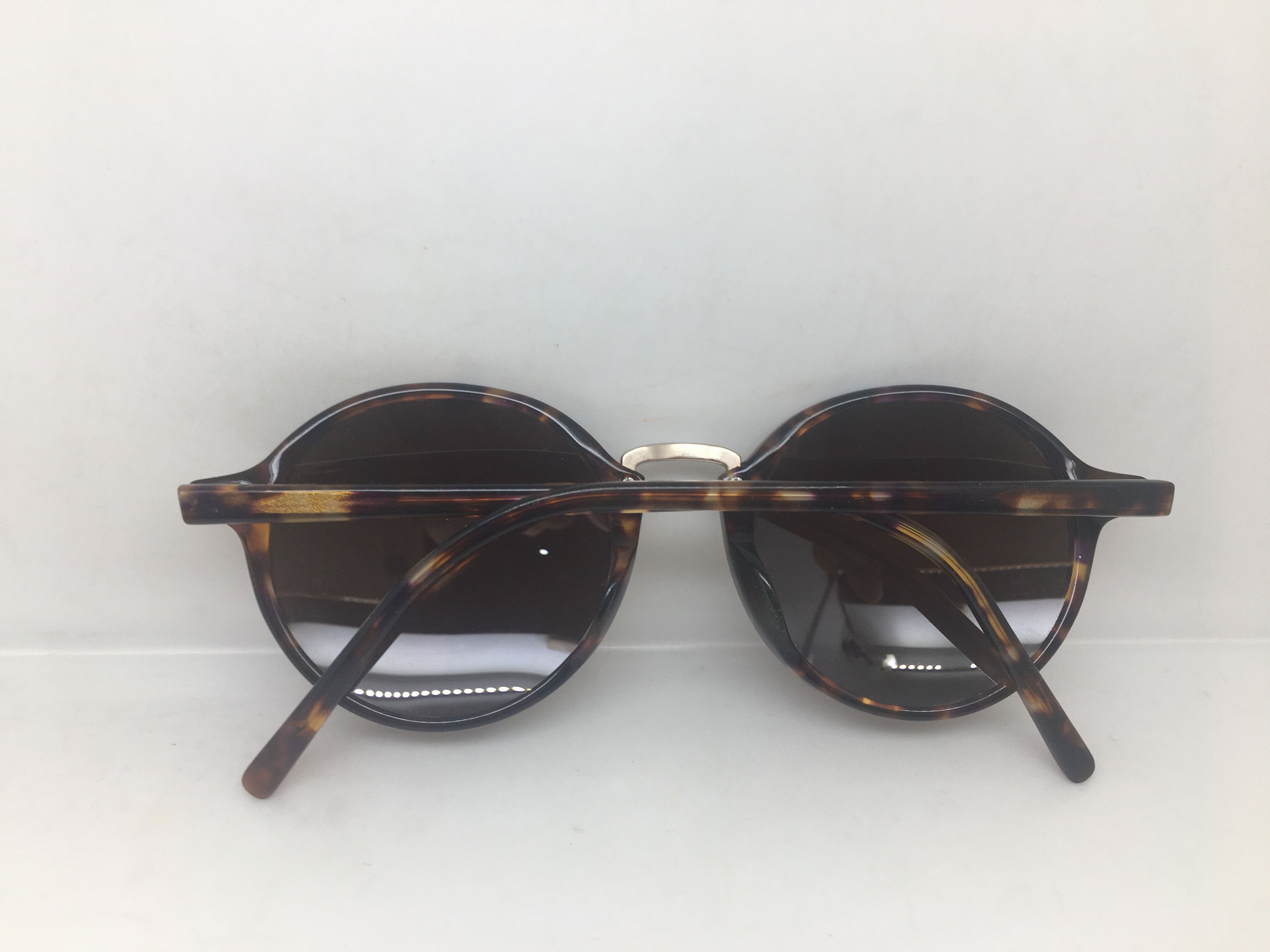 Vintage Handmade EGG Round Sunglasses Frame IVY LEAGUE Size ONE SIZE - 9 Thumbnail