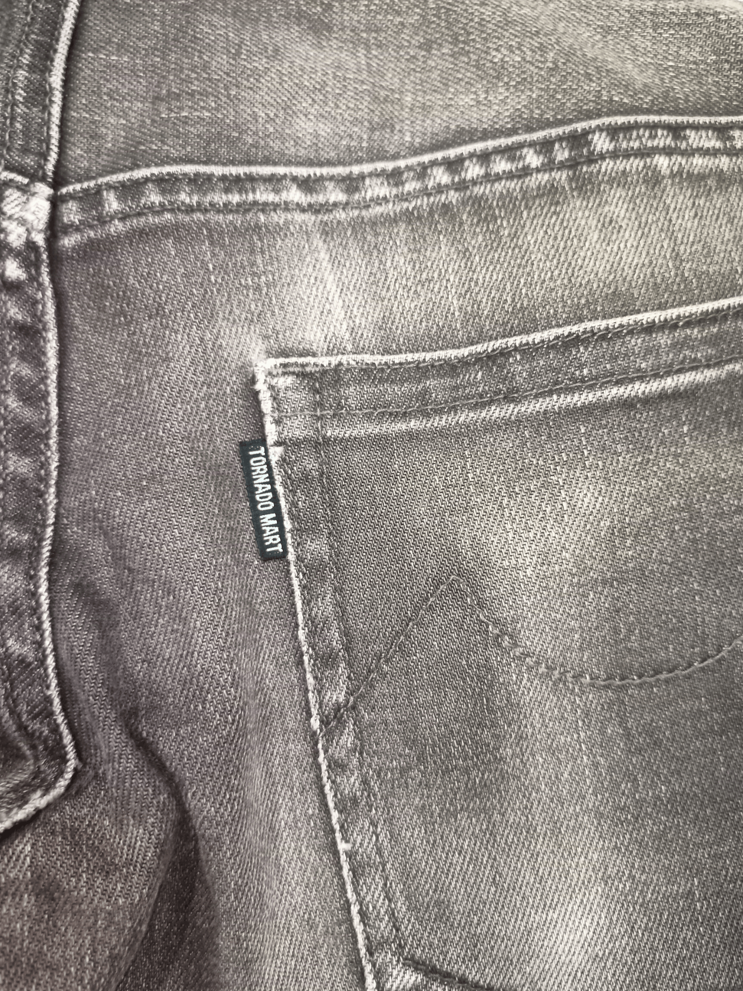 Tornado Mart Tornado Mart Stretchable Mud Washed Flared Denim Size US 30 / EU 46 - 13 Thumbnail