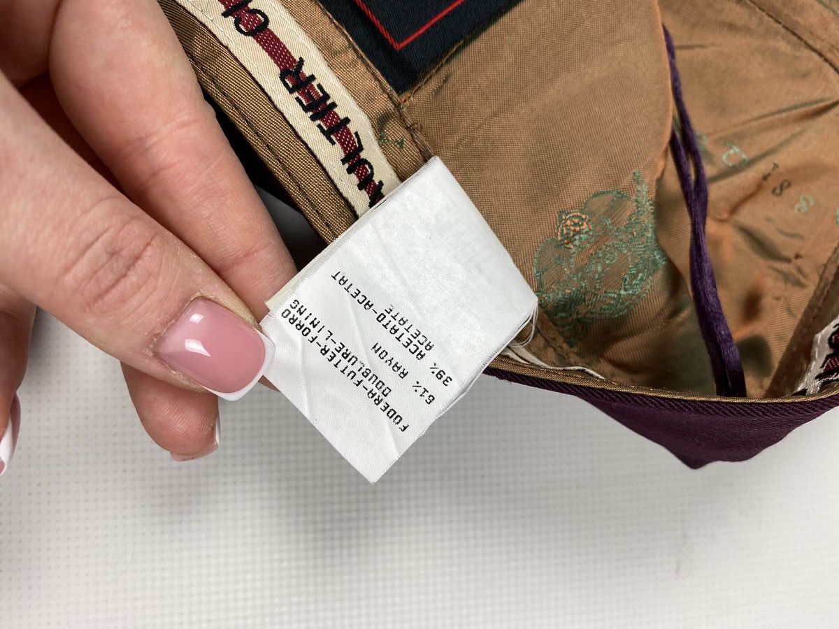 Vintage JPG Jean Paul Gaultier Classique vintage ladies wool skirt Size 32" / US 10 / IT 46 - 22 Thumbnail