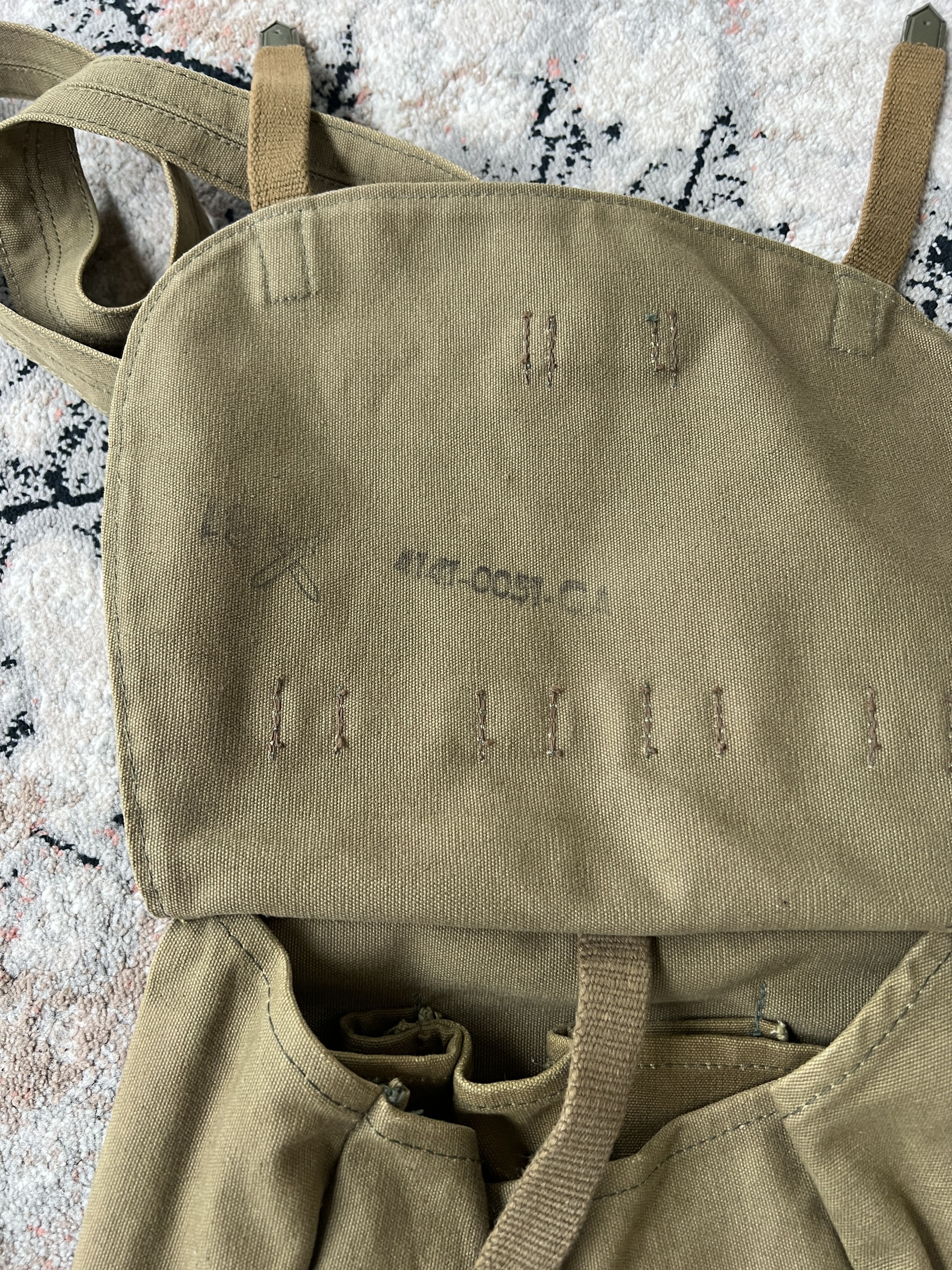 Japanese Brand Vintage Military Bag Size ONE SIZE - 5 Thumbnail