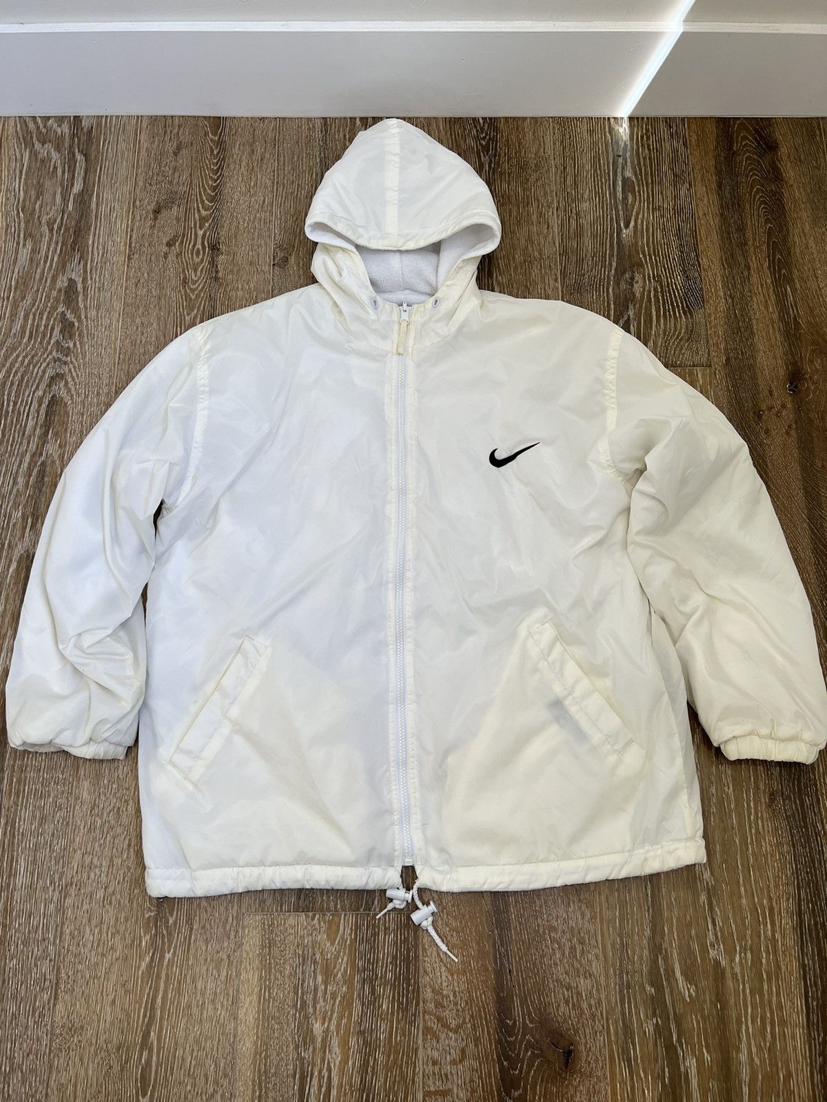 Nike Vintage y2k nike windbreaker fleece jacket Size US M / EU 48-50 / 2 - 1 Thumbnail