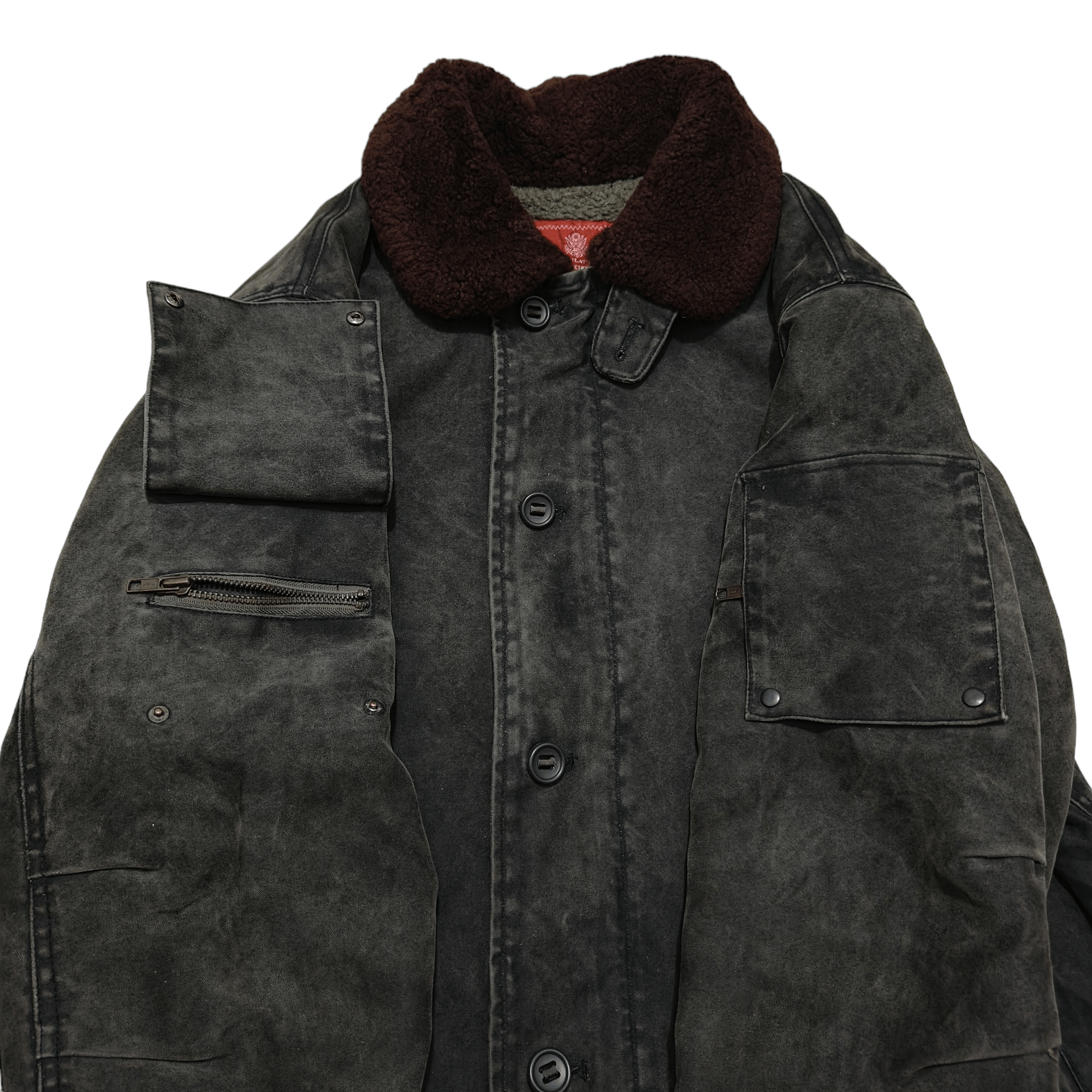 Avirex Vintage Avirex Officer's Uniform Military Distressed Jacket Size US L / EU 52-54 / 3 - 5 Thumbnail