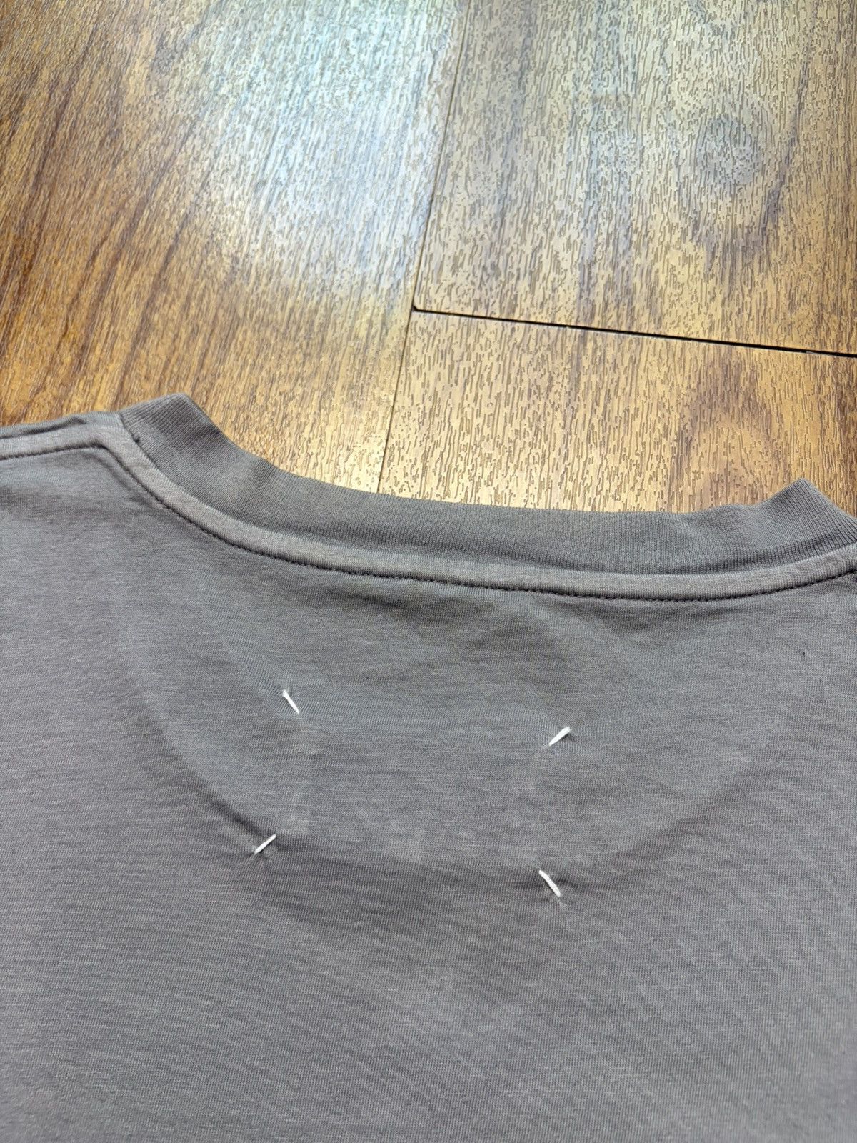 Maison Margiela FREE TAX! Maison Margiela Four Stitch Basic Tee Size US L / EU 52-54 / 3 - 3 Thumbnail