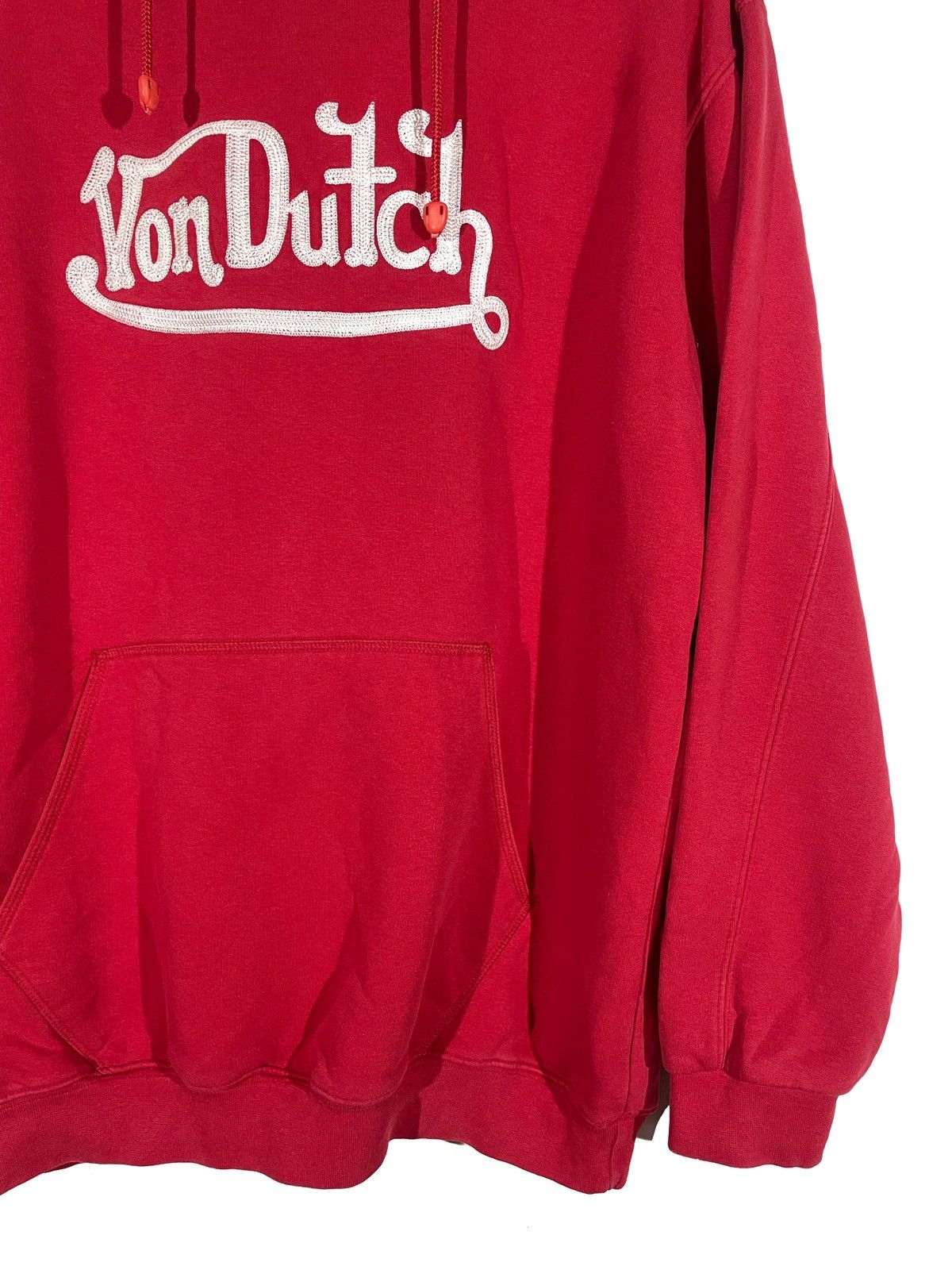 Designer × Von Dutch Von Dutch Red Men Hoodie Embroidery Logo Size XL Streetwear Size US XL / EU 56 / 4 - 5 Thumbnail