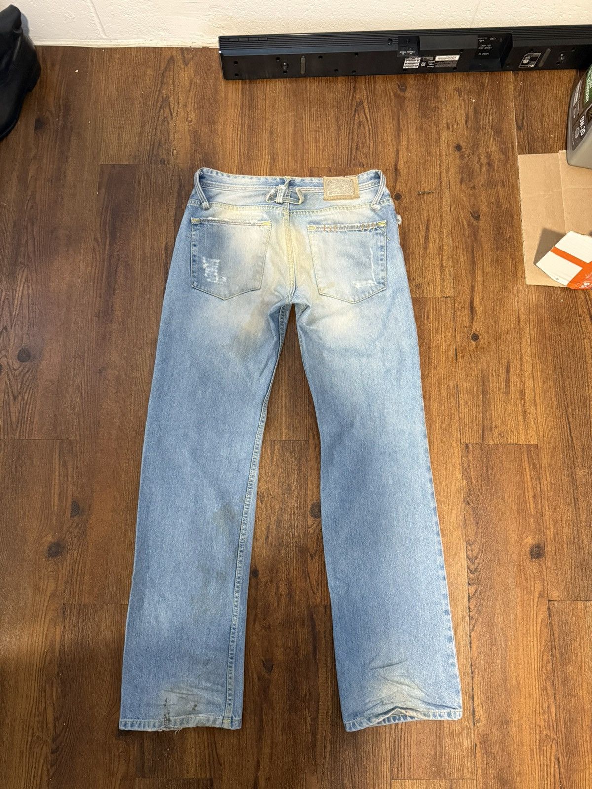 Dolce & Gabbana Archive 2000’s Dolce & Gabbana Distressed & Repaired Denim Size US 32 / EU 48 - 6 Thumbnail