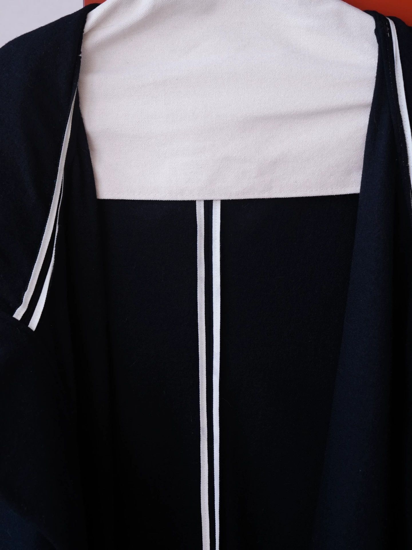 Yohji Yamamoto Yohji Yamamoto Y's Wide Light Wool Short Coat Free Size Size ONE SIZE - 4 Thumbnail