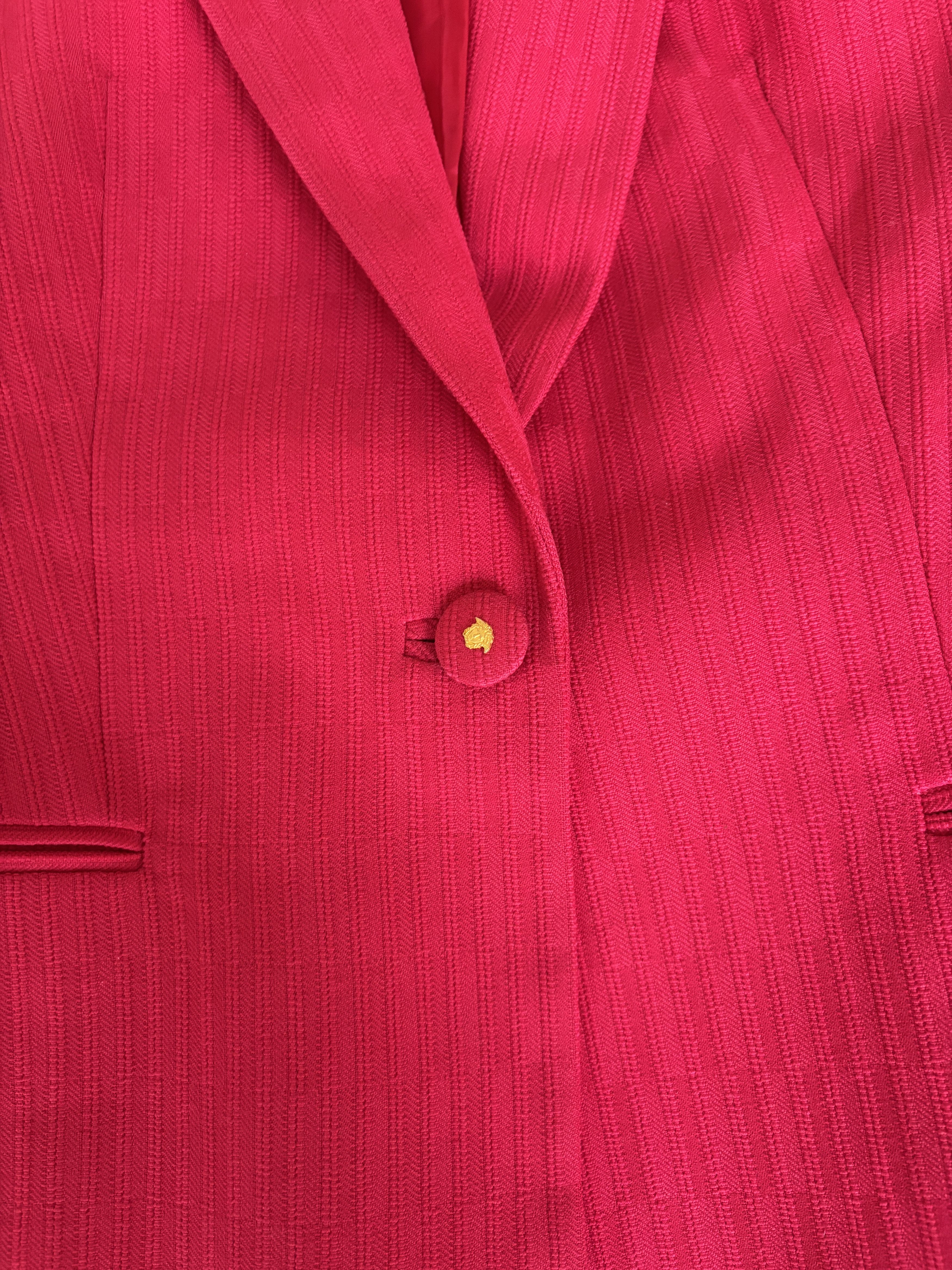 Versace Versace Pink Blazer Size S / US 4 / IT 40 - 7 Thumbnail