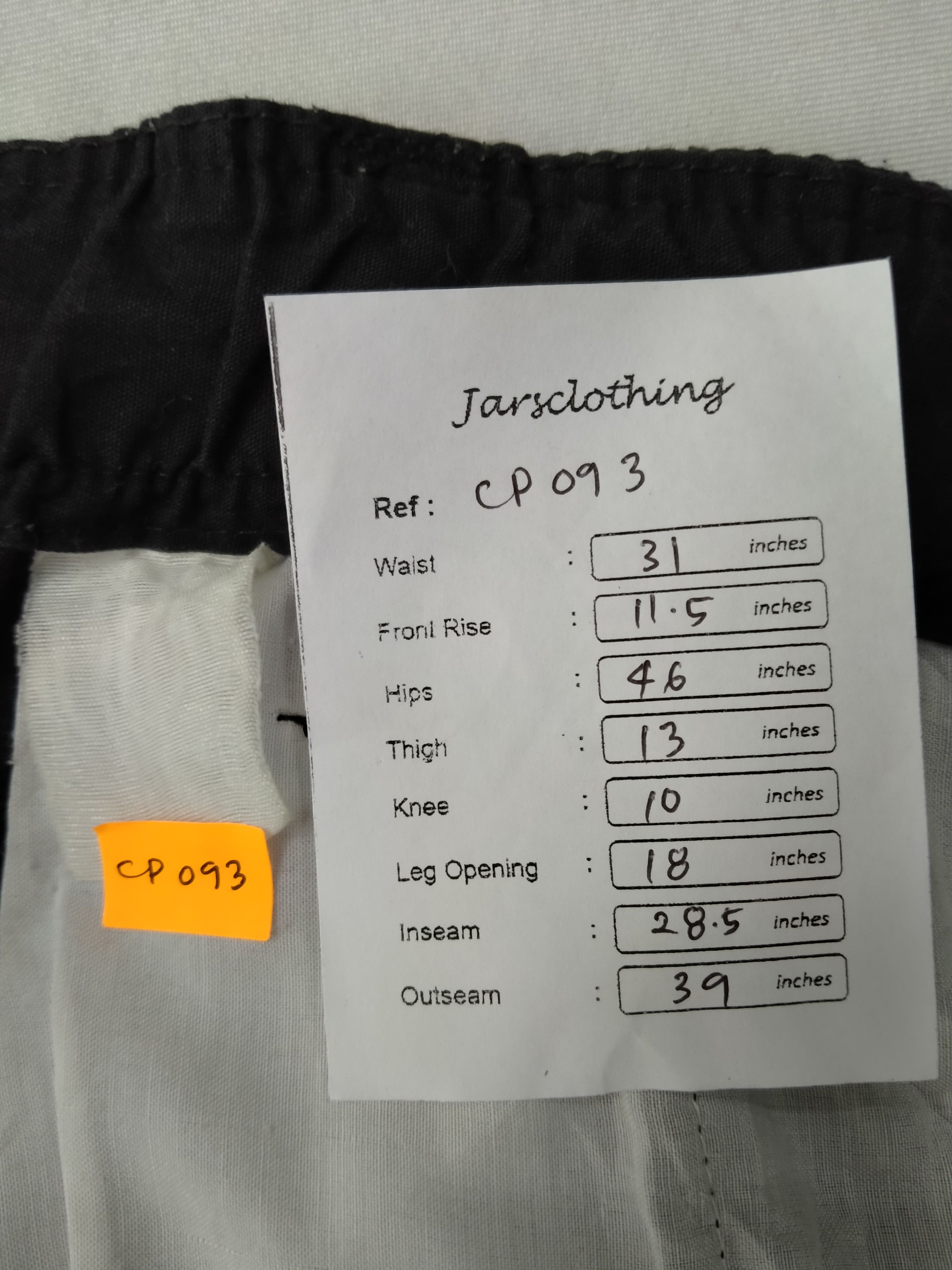 Japanese Brand Vintage Elastic/Drawstring Waist Japanese Cargo Pants CP093 Size US 31 - 7 Thumbnail