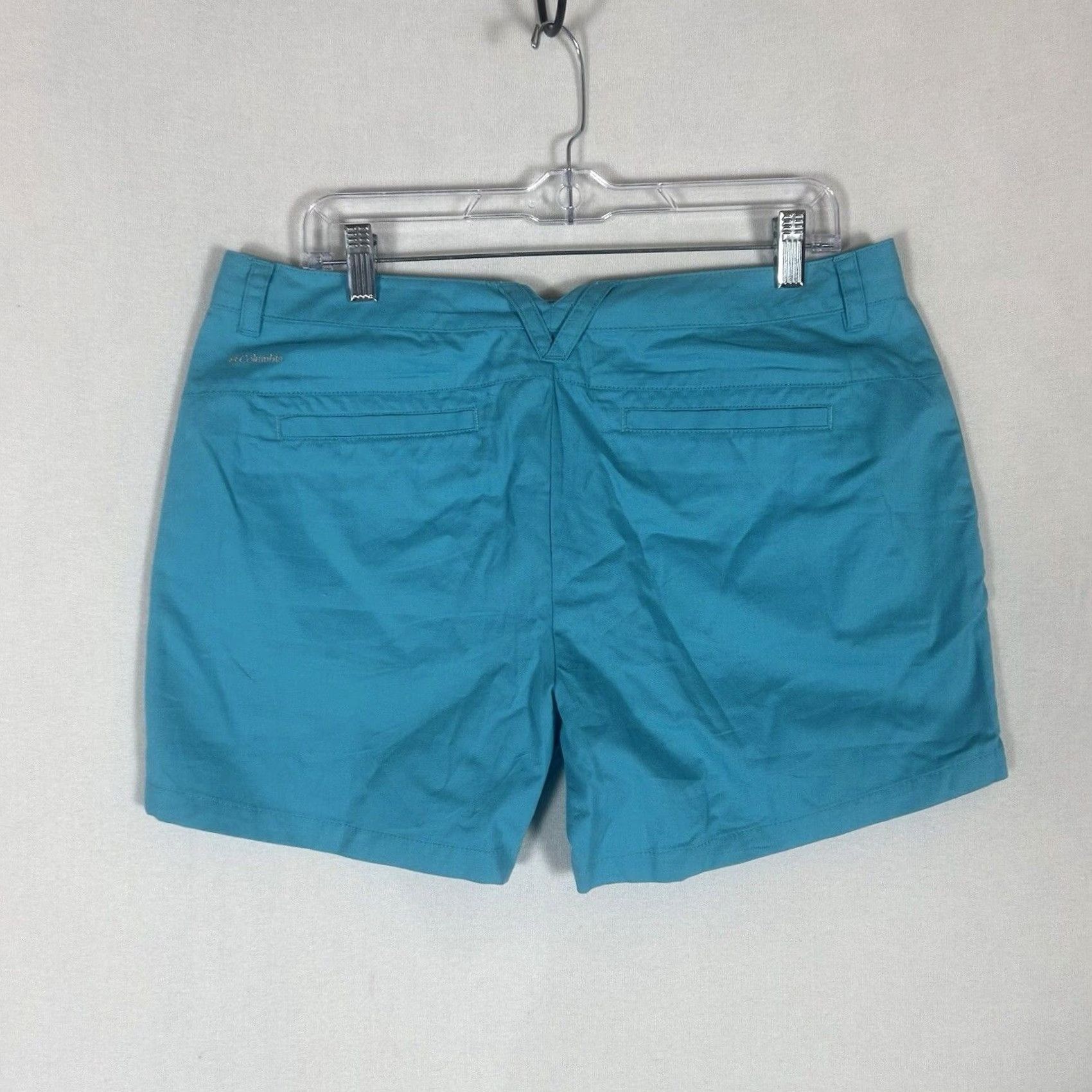 Vintage Columbia Shorts Womens 14 Lightweight Casual Hike Khaki Outdoors Mid Waist 4L Size 36" / US 14 / IT 50 - 5 Thumbnail