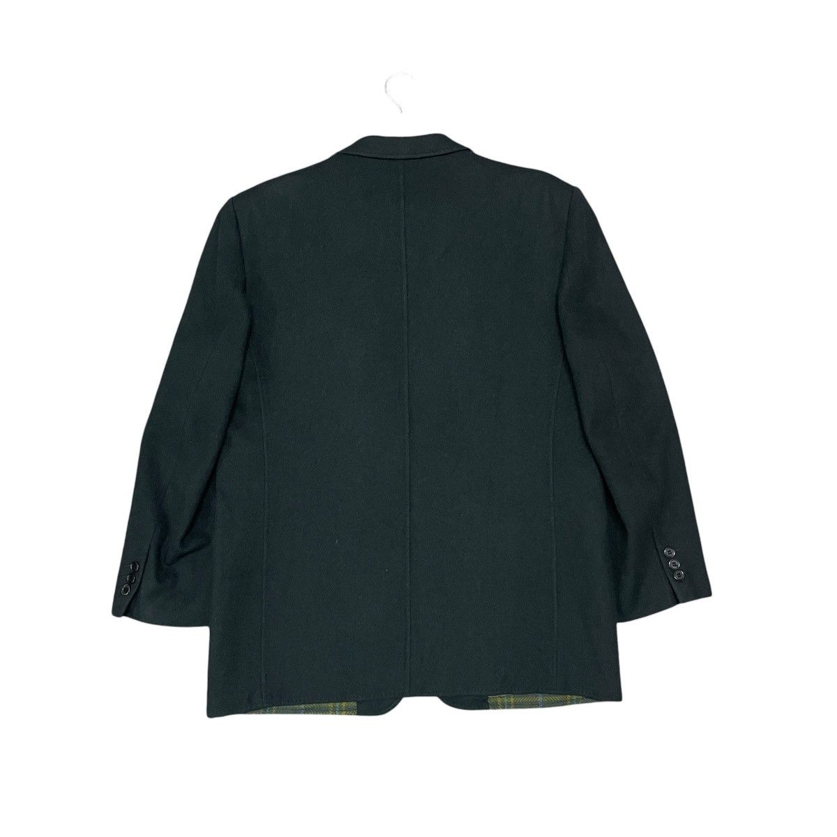 Lanvin Vintage Lanvin Paris Pleated Wool & Cashmere Blazer Coat Size 52R - 9 Thumbnail