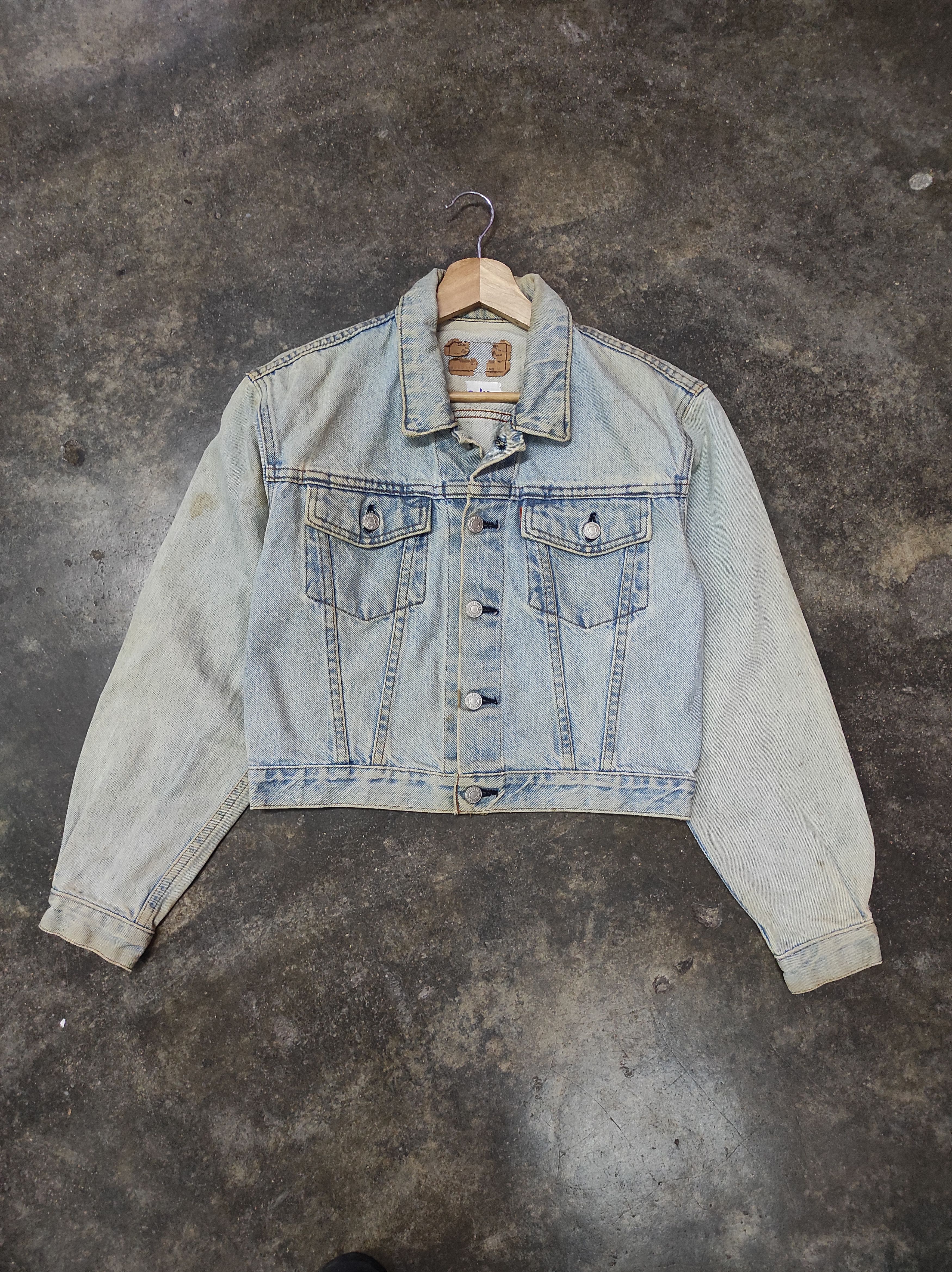 Levi's × Levi's Vintage Clothing × Vintage LEVIS ORANGE TAGS DENIM TRUCKER JACKET Size US M / EU 48-50 / 2 - 1 Thumbnail