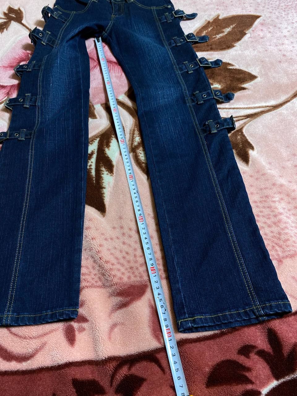 Japanese Brand Y2k rick owen style custom denim distressed baggy jeans Size US 28 / EU 44 - 13 Thumbnail