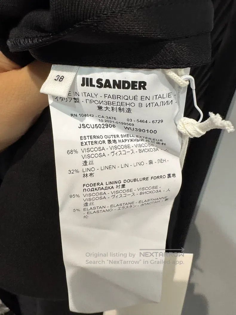 Jil Sander Jil Sander size 38 Black Heavyweight Showpiece Dress Size XS / US 0-2 / IT 36-38 - 4 Thumbnail